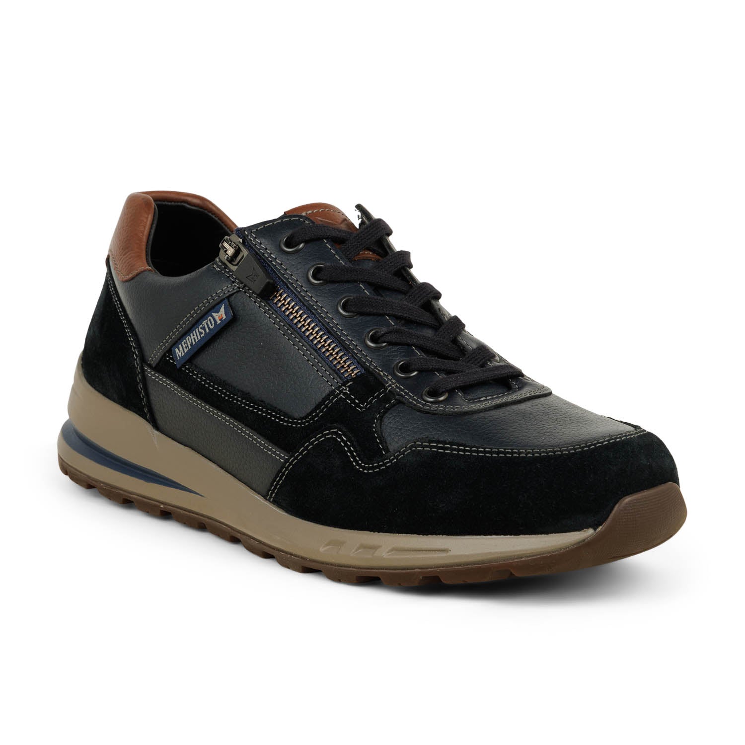 Baskets Homme MEPHISTO BRADLEY Bleu