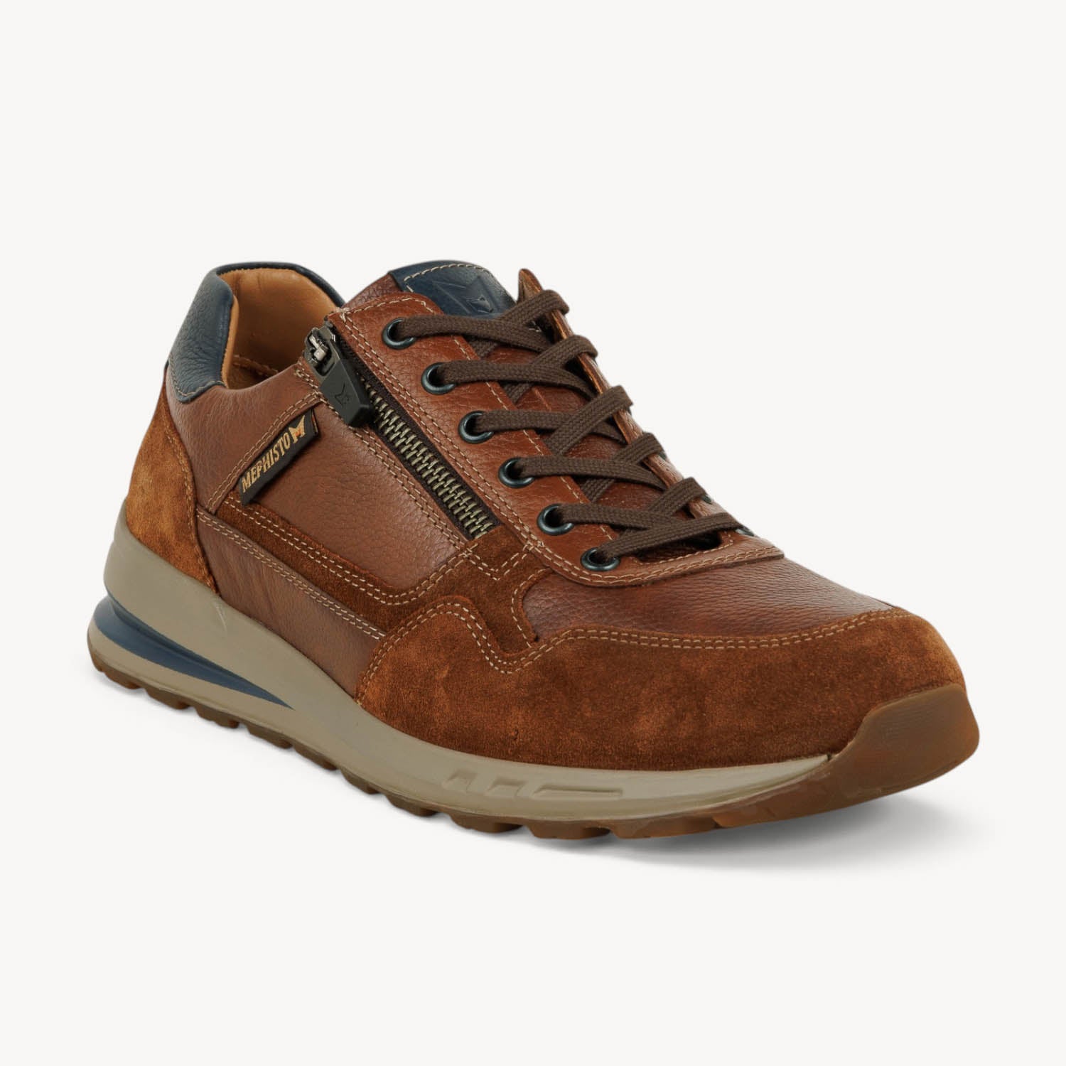 Baskets Homme MEPHISTO BRADLEY Marron