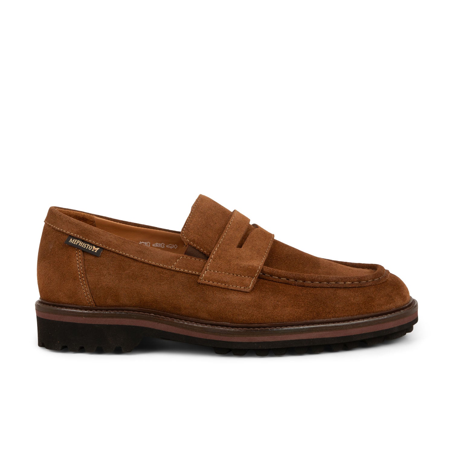 Mocassins Homme MEPHISTO BUCK Marron