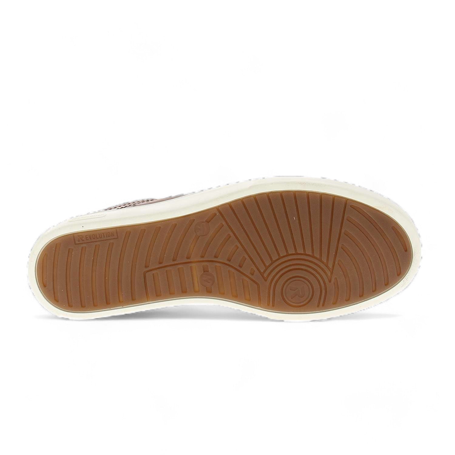 Baskets Homme RIEKER REALE Marron