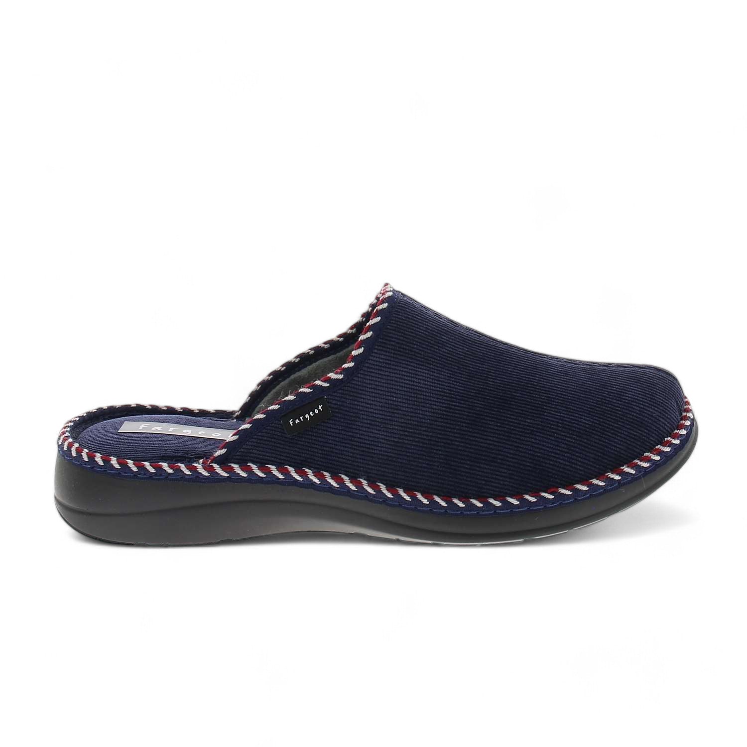 Chaussons Homme FARGEOT PADDY Bleu