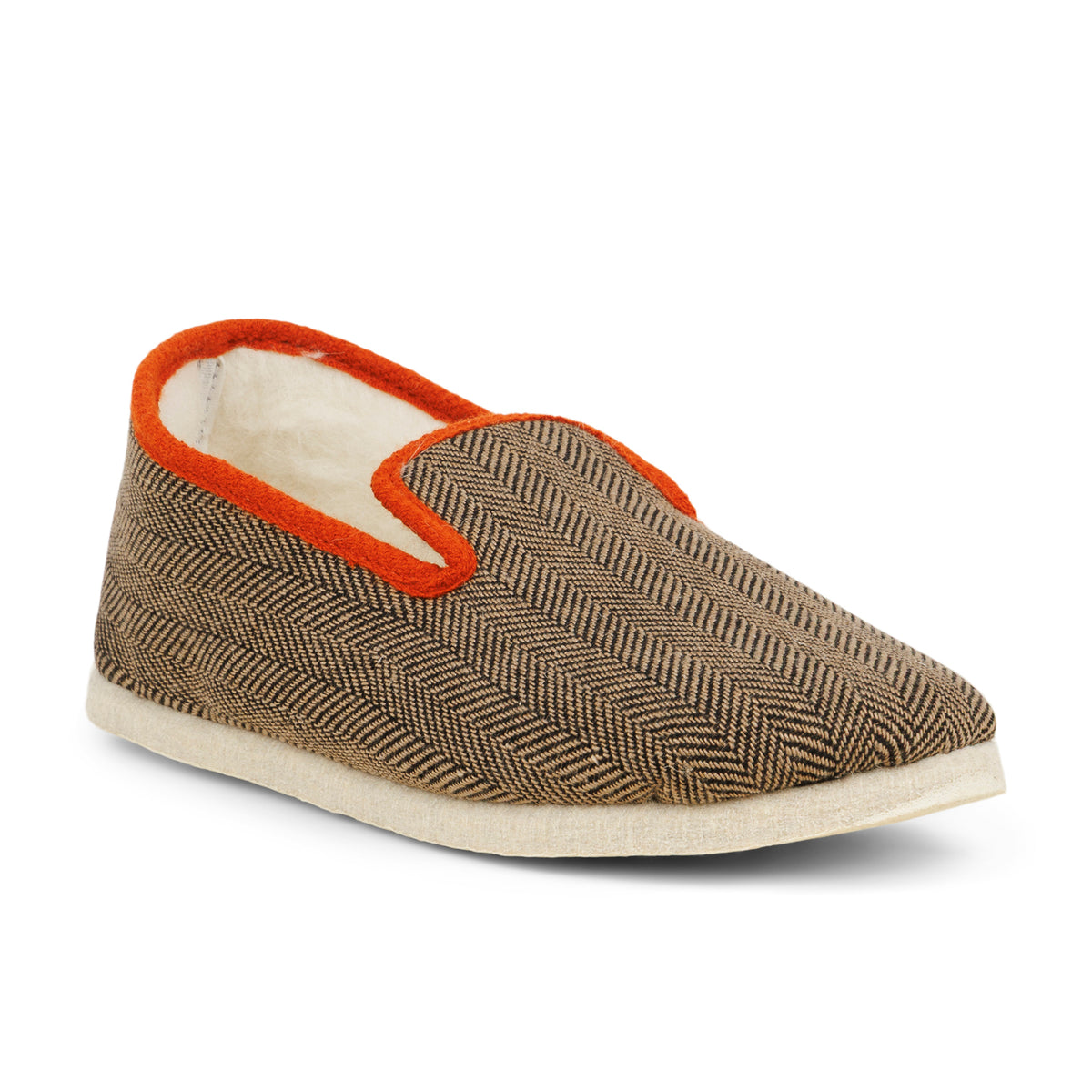 Chaussons Homme CHAUSSE MOUTON CURTIS Marron