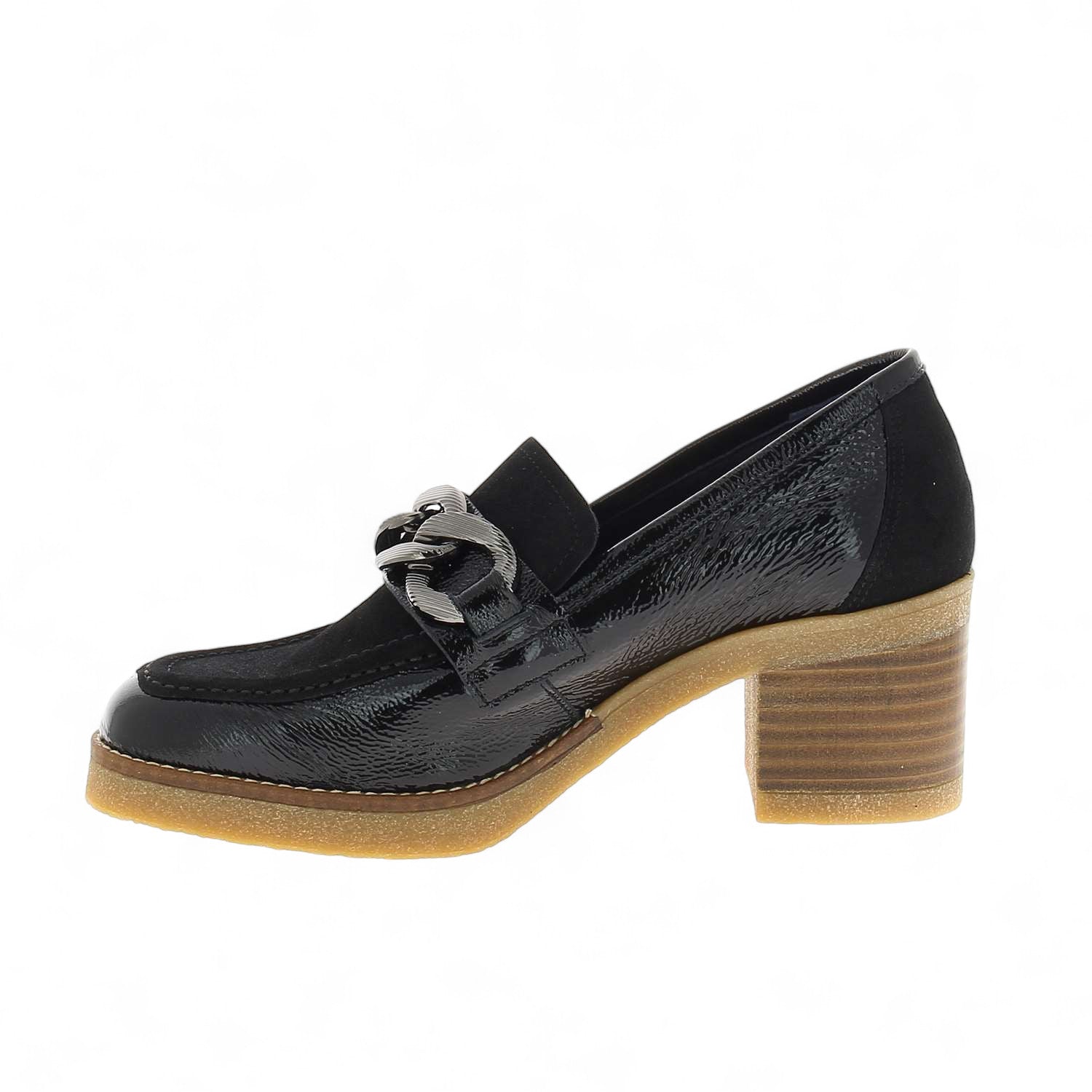 Mocassins Femme DORKING DORA D9193 Noir