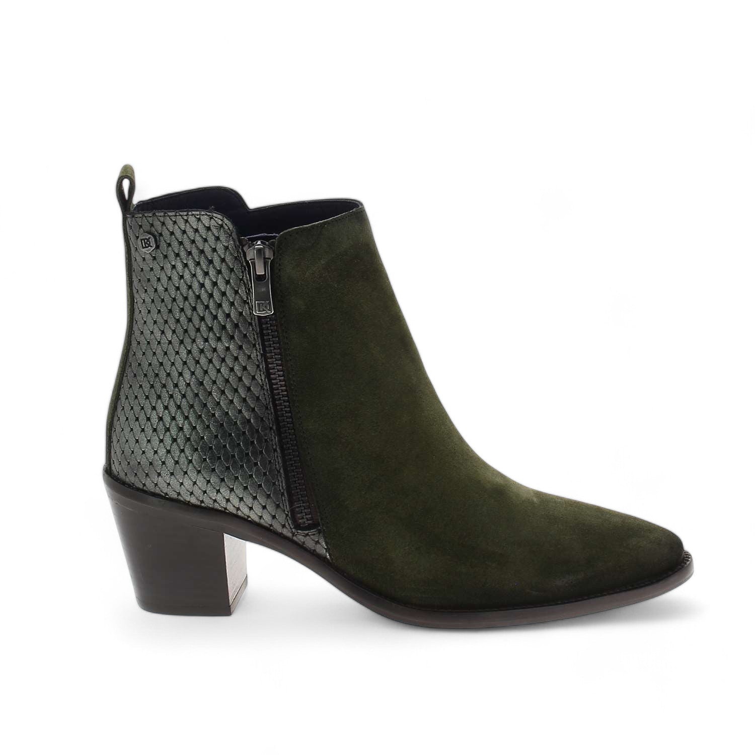 Boots et bottines Femme DORKING DOMIEZ D9427 Kaki