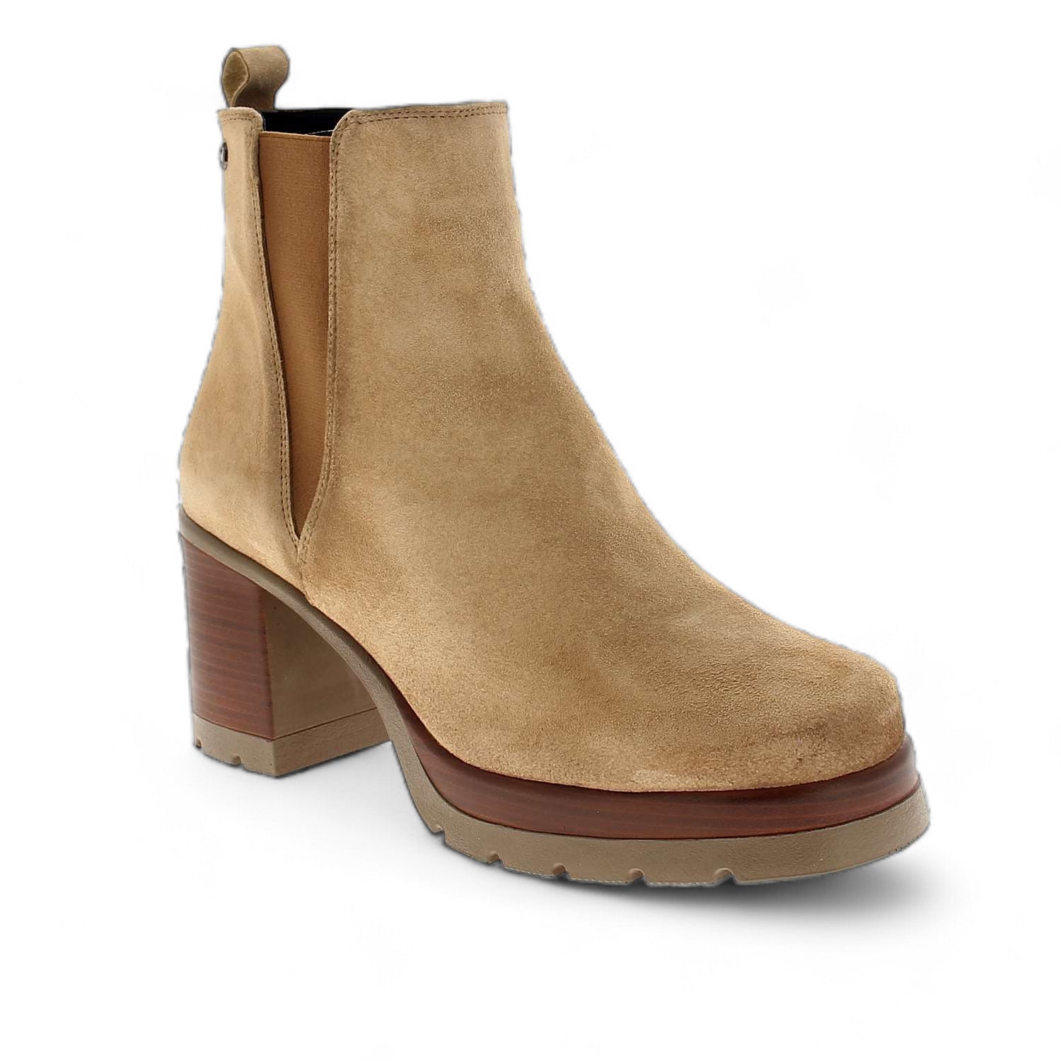 Boots et bottines Femme DORKING DOLIA D9414 Beige