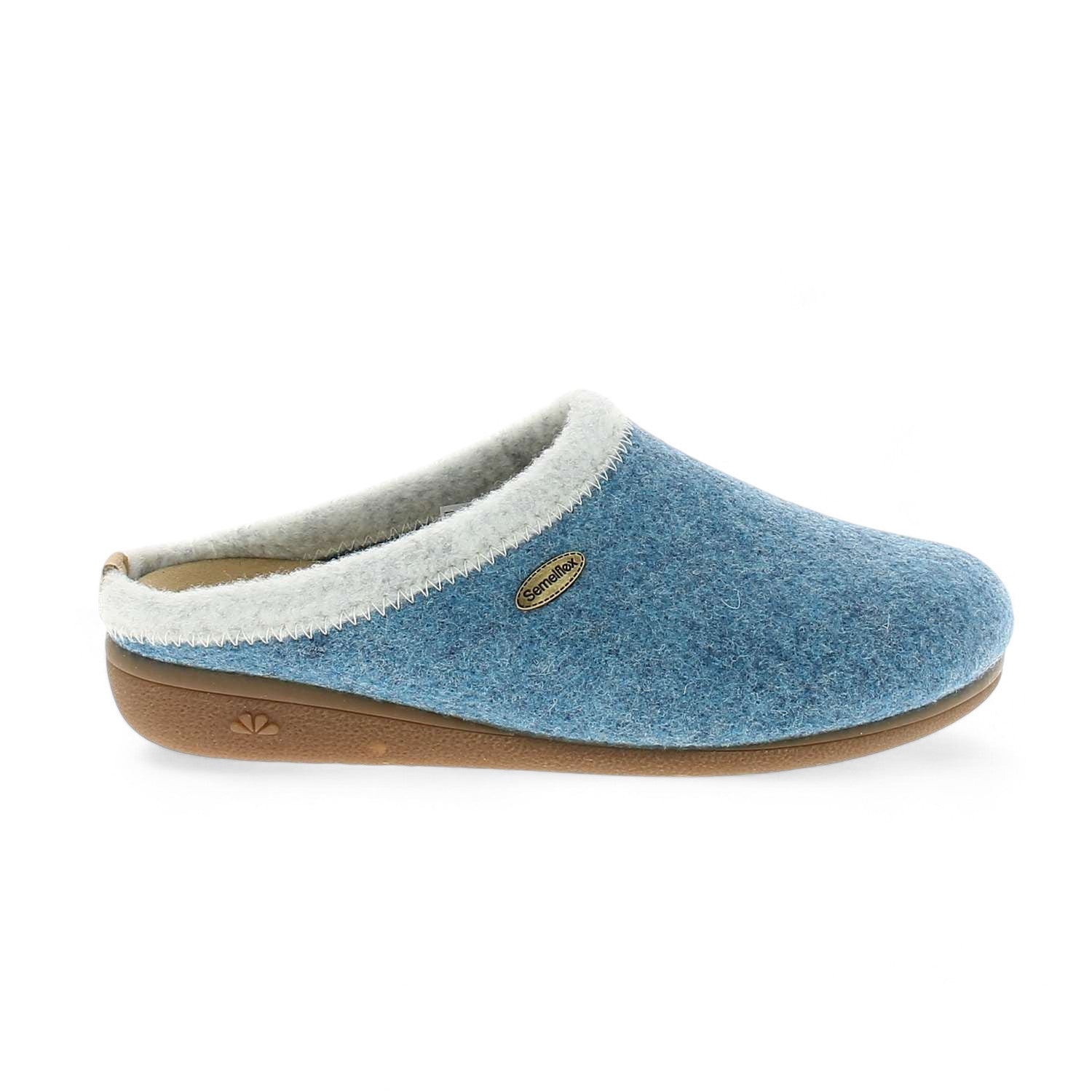 Chaussons Femme SEMELFLEX DOLOMITE Bleu