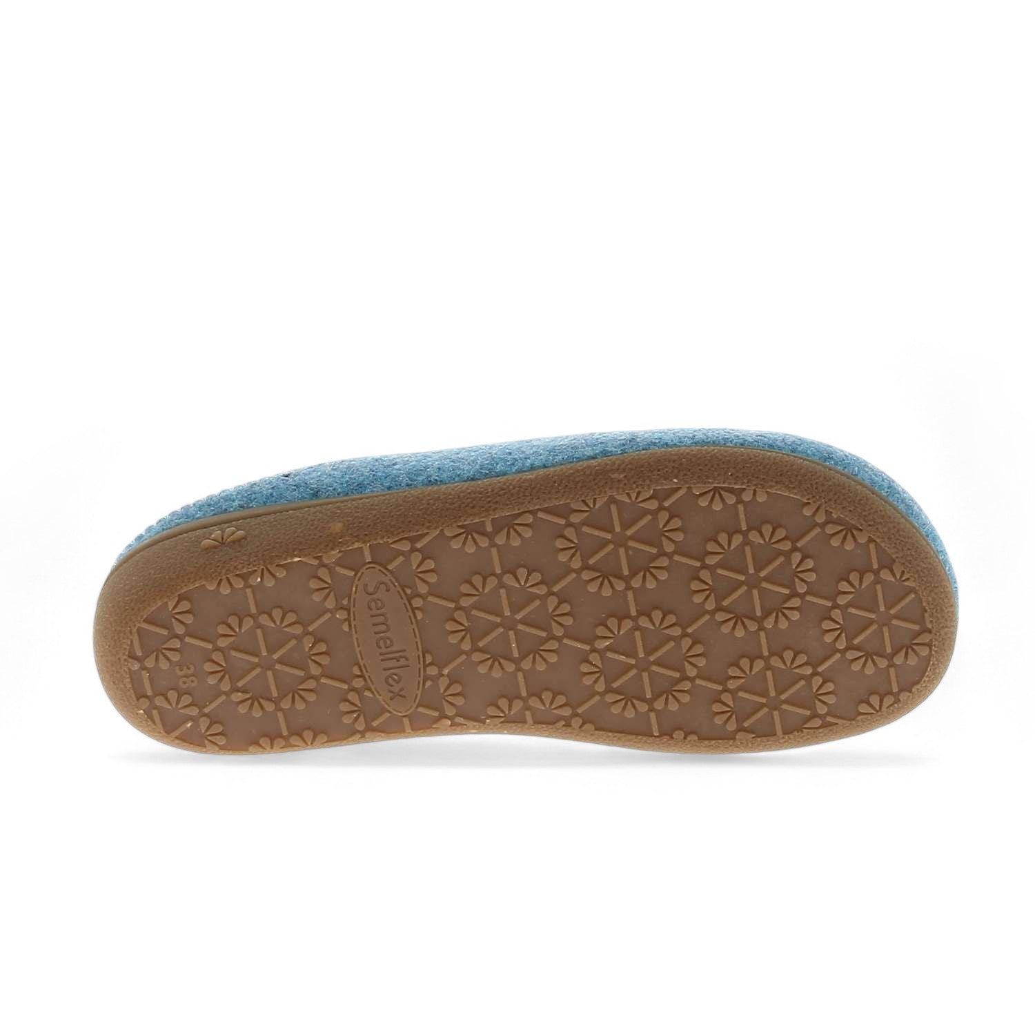 Chaussons Femme SEMELFLEX DOLOMITE Bleu