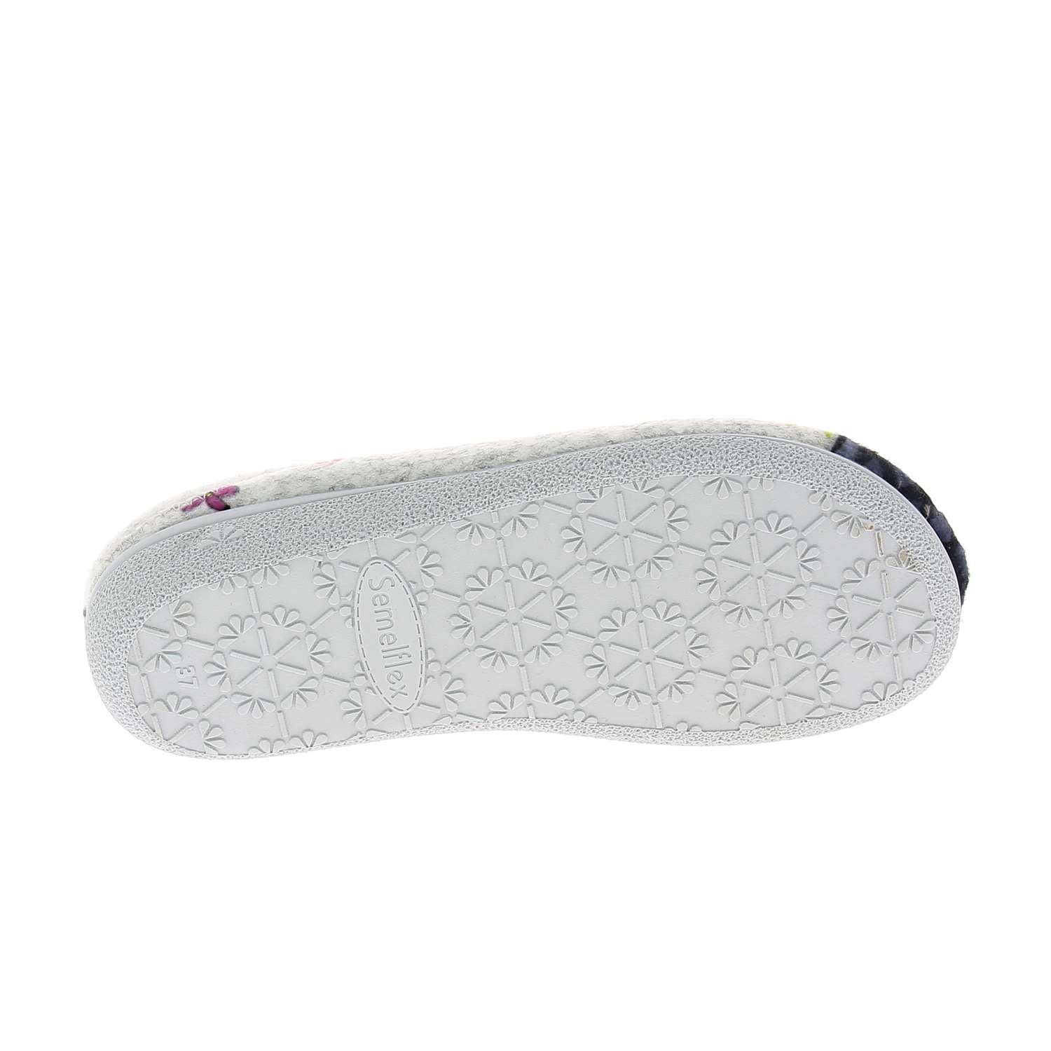 Chaussons Femme SEMELFLEX TOUSSUIRE Gris