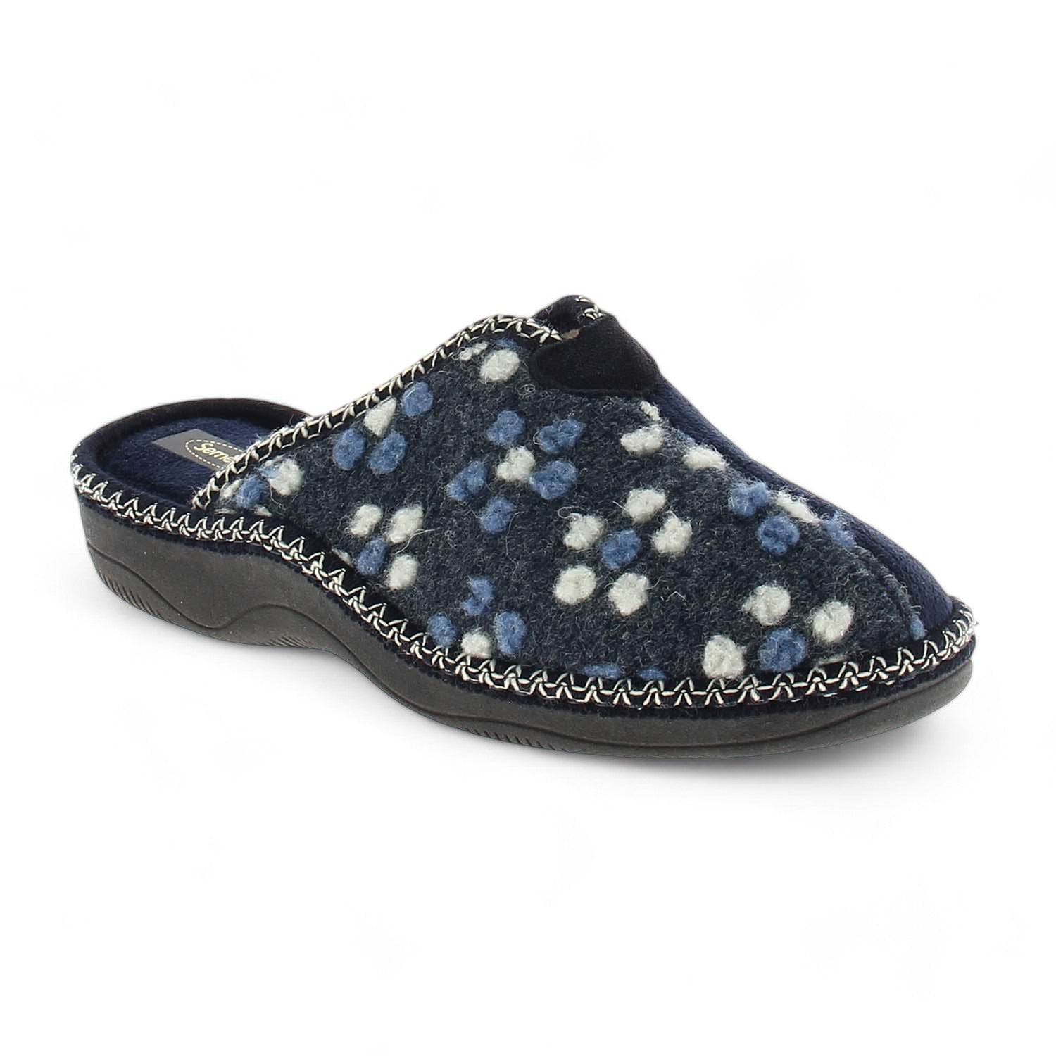 Chaussons Femme SEMELFLEX ANAIS 2 Bleu