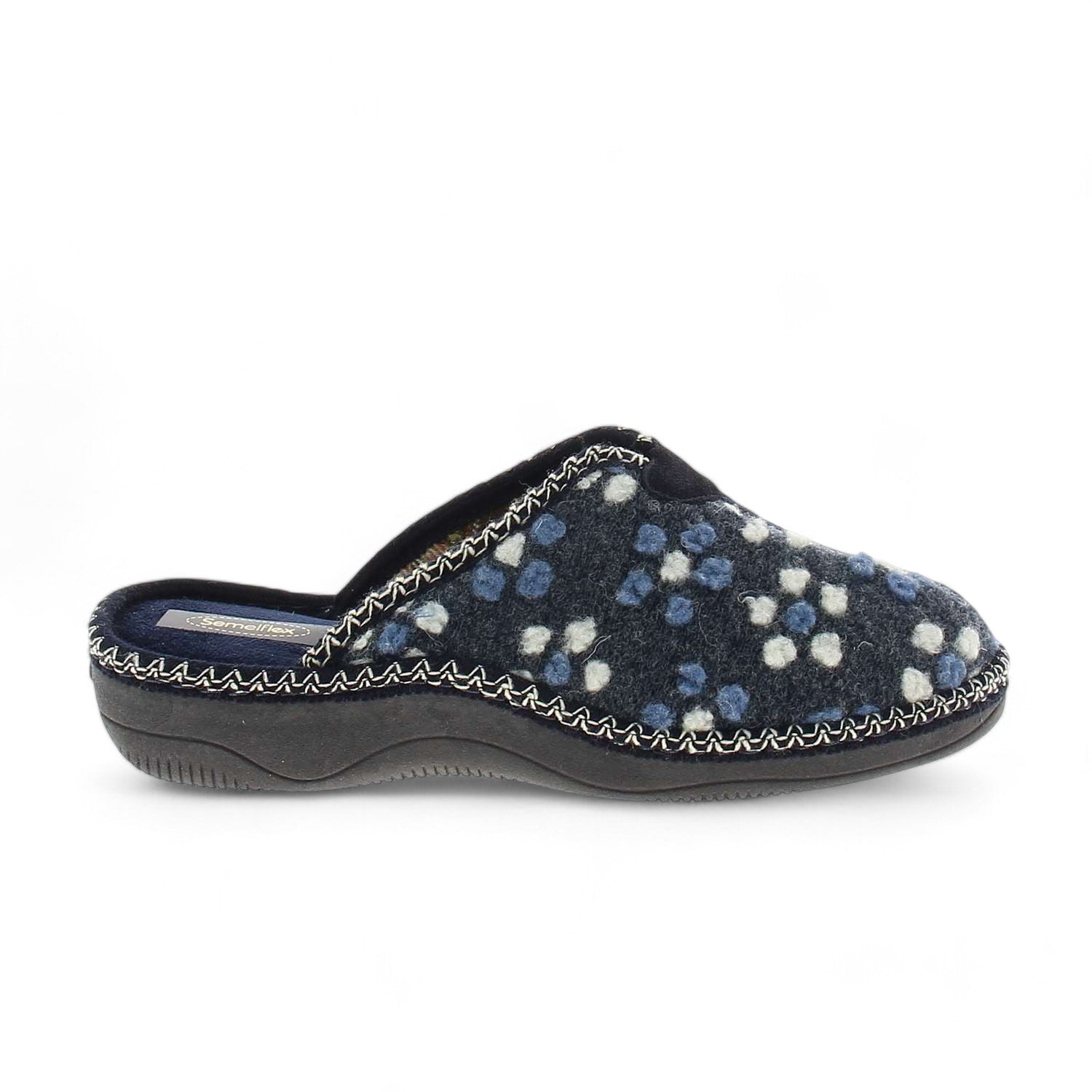 Chaussons Femme SEMELFLEX ANAIS 2 Bleu