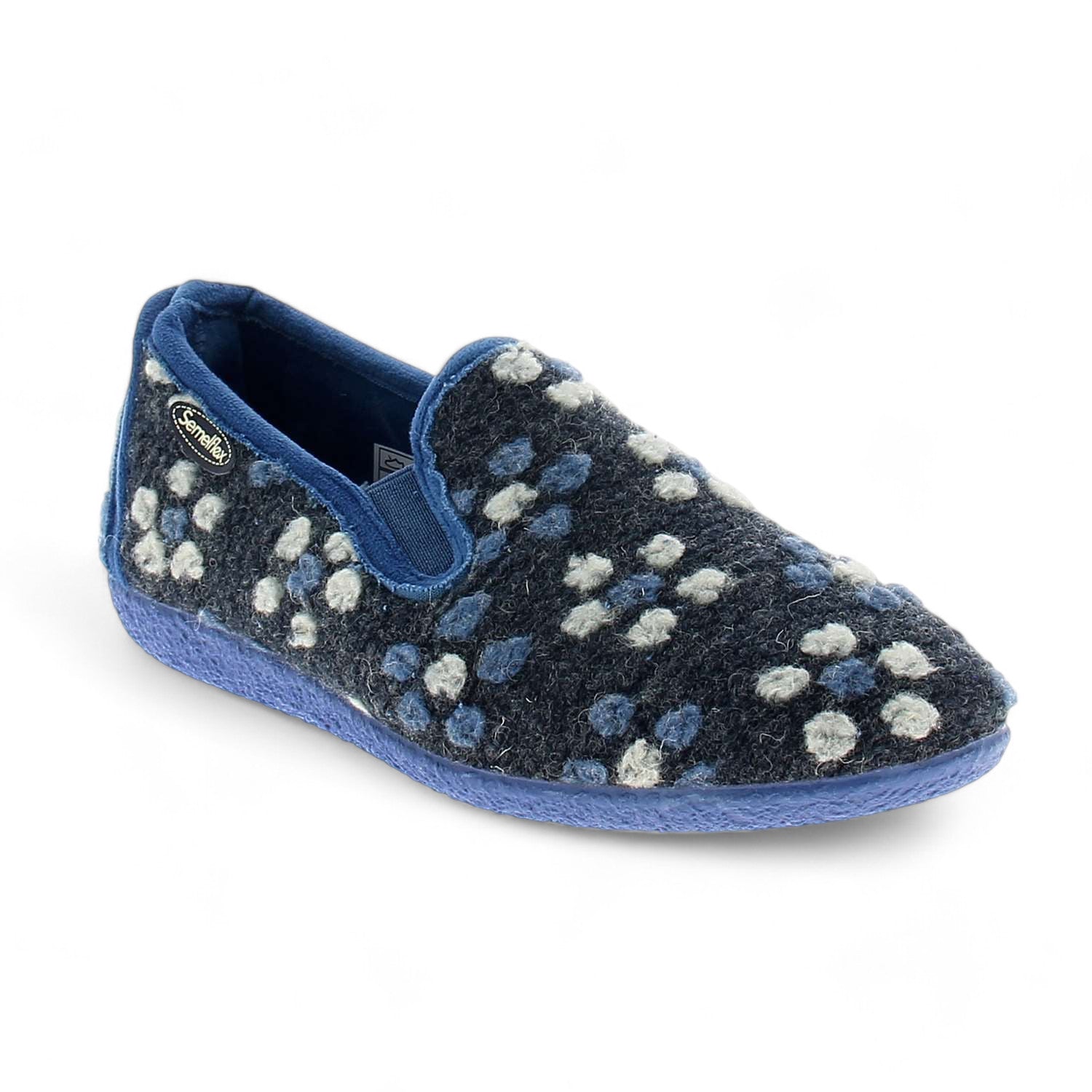 Chaussons Femme SEMELFLEX VANINA Bleu