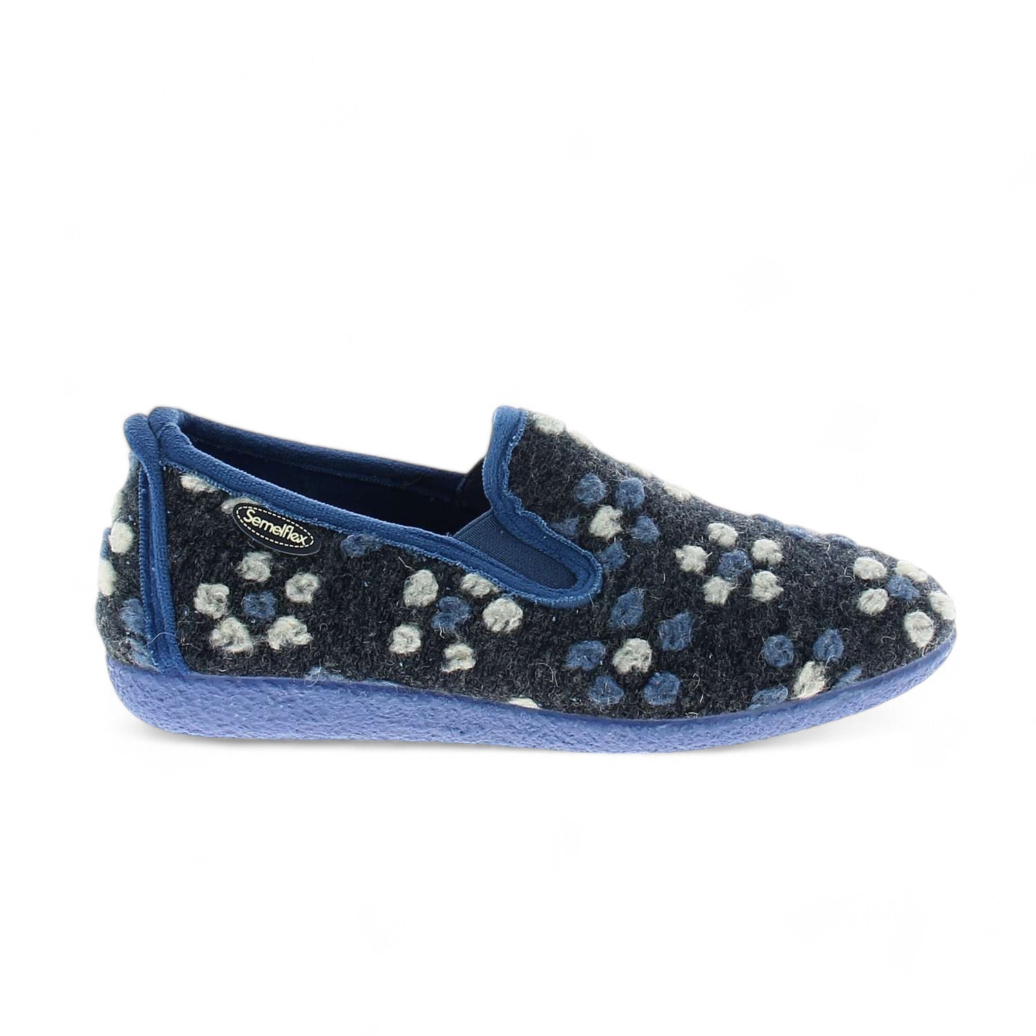 Chaussons Femme SEMELFLEX VANINA Bleu