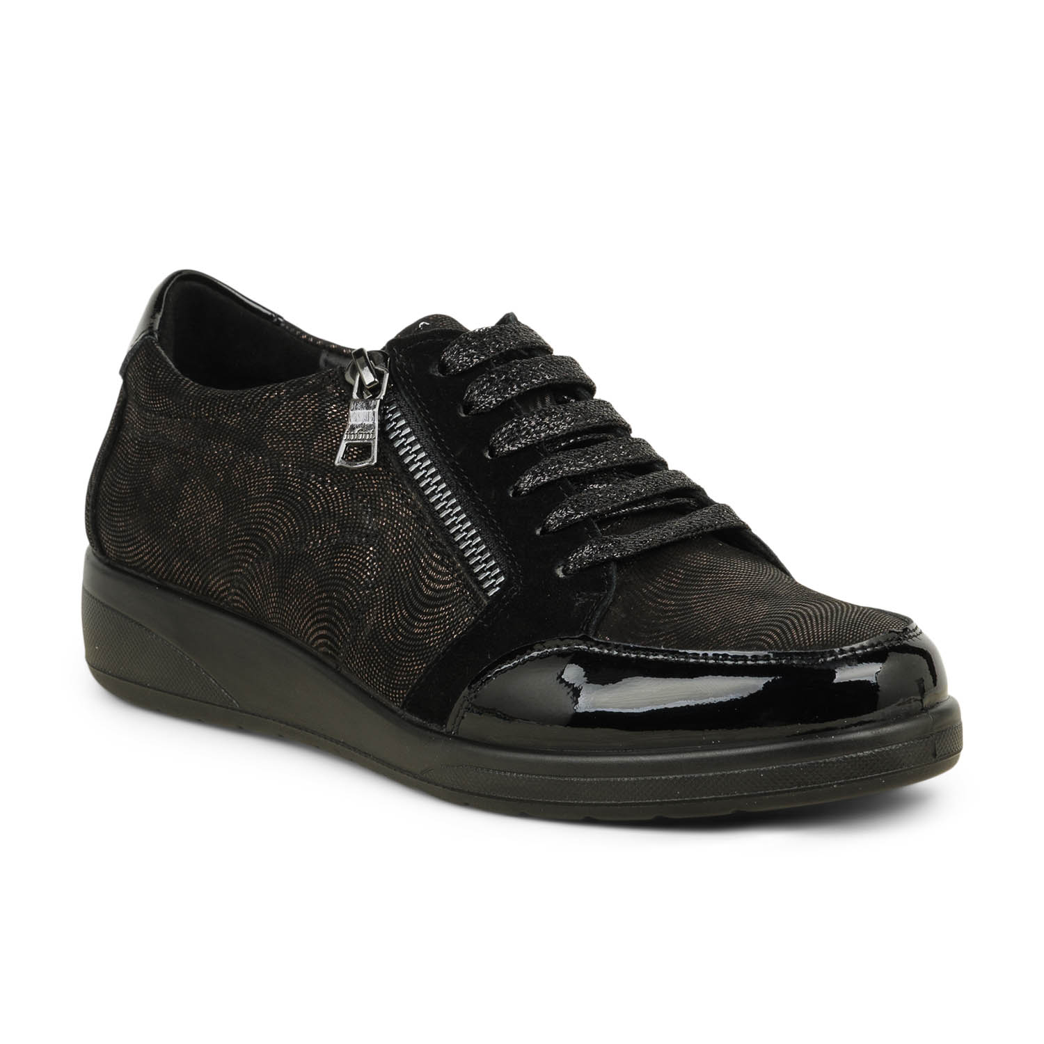 Baskets Femme INFINI ALET AMO Noir