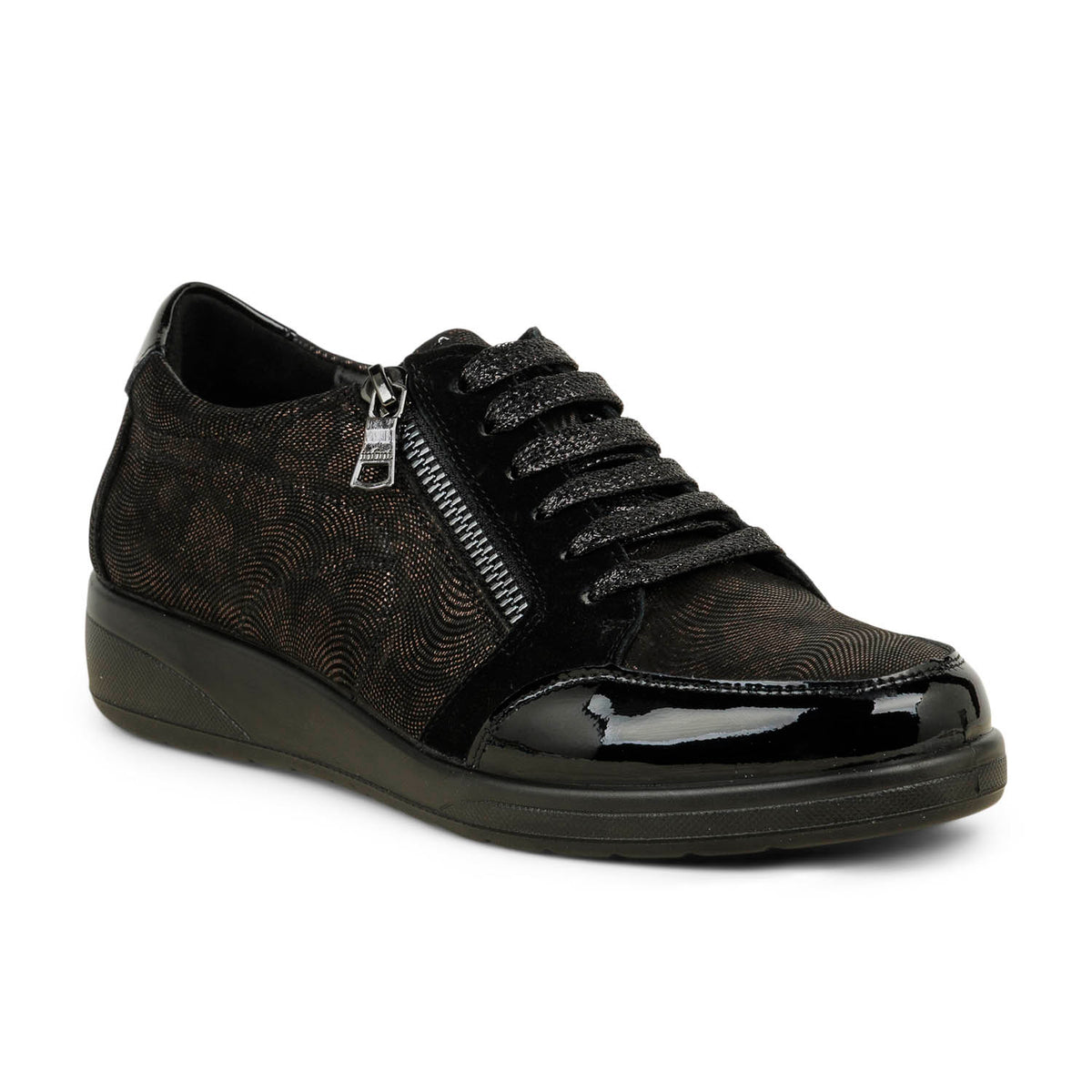 Baskets Femme INFINI ALET AMO Noir