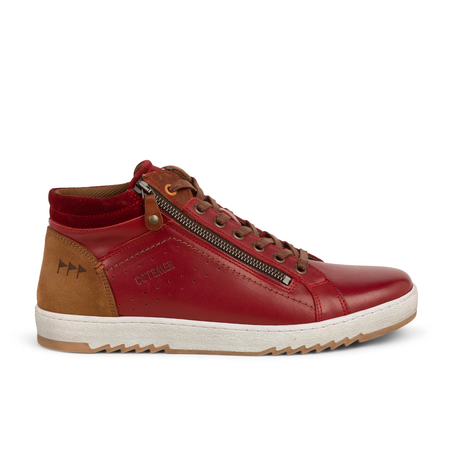 Baskets Homme COTEMER USSYLO Rouge