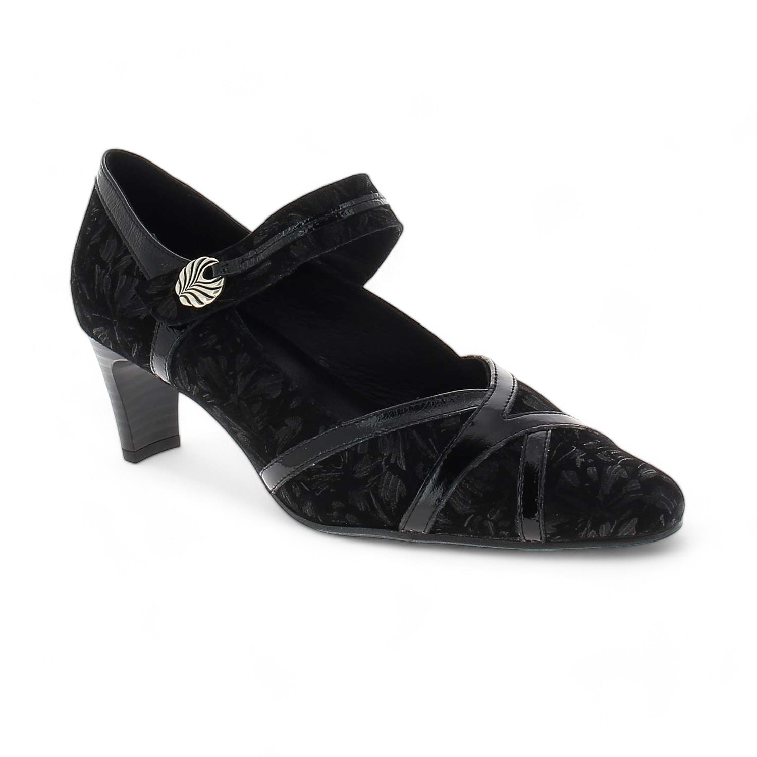 Escarpins & Slingback Femme GEOLLAMY NOBEL Noir