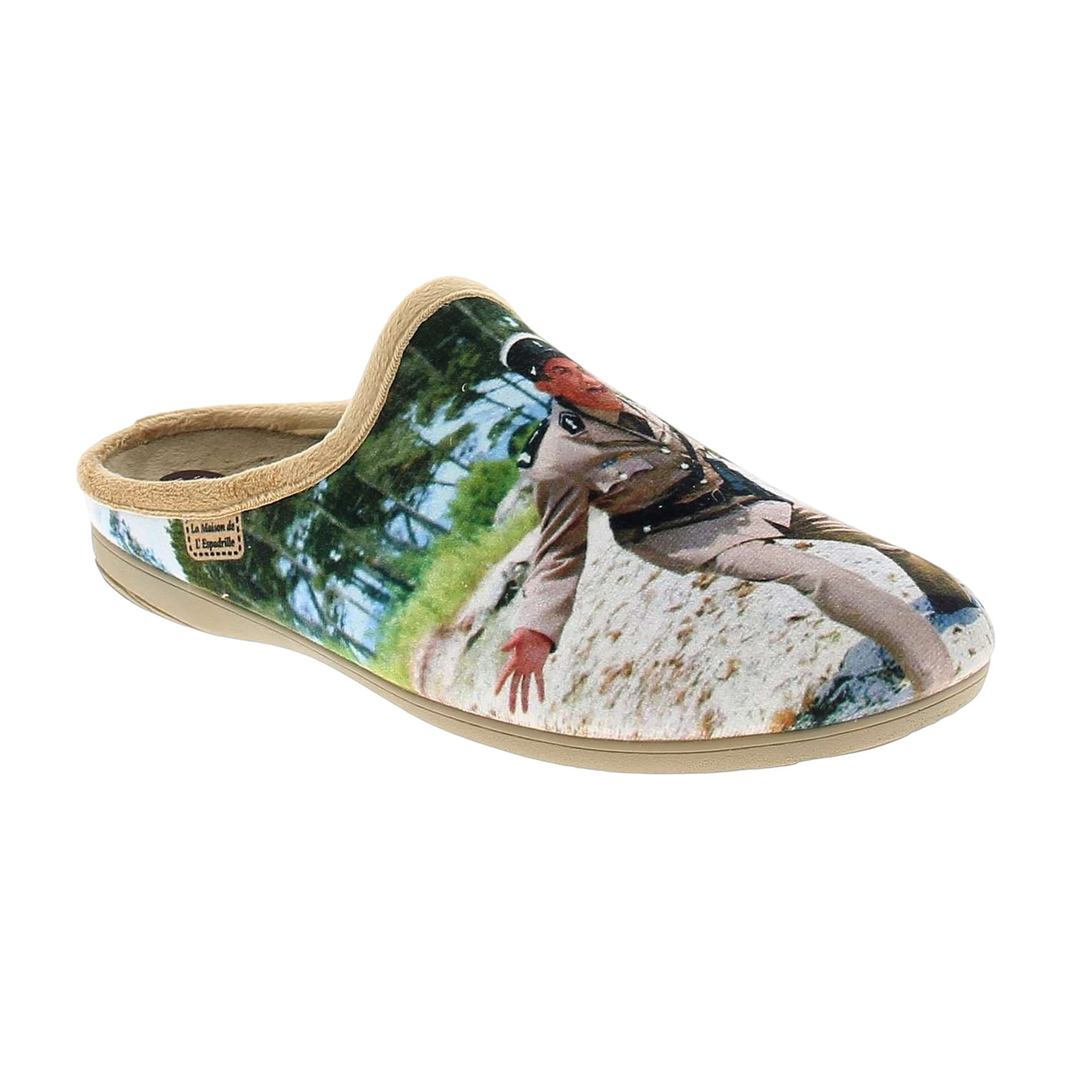 Chaussons Homme LA MAISON DE L'ESPADRILLE LOUIS DE FUNES Multicolore