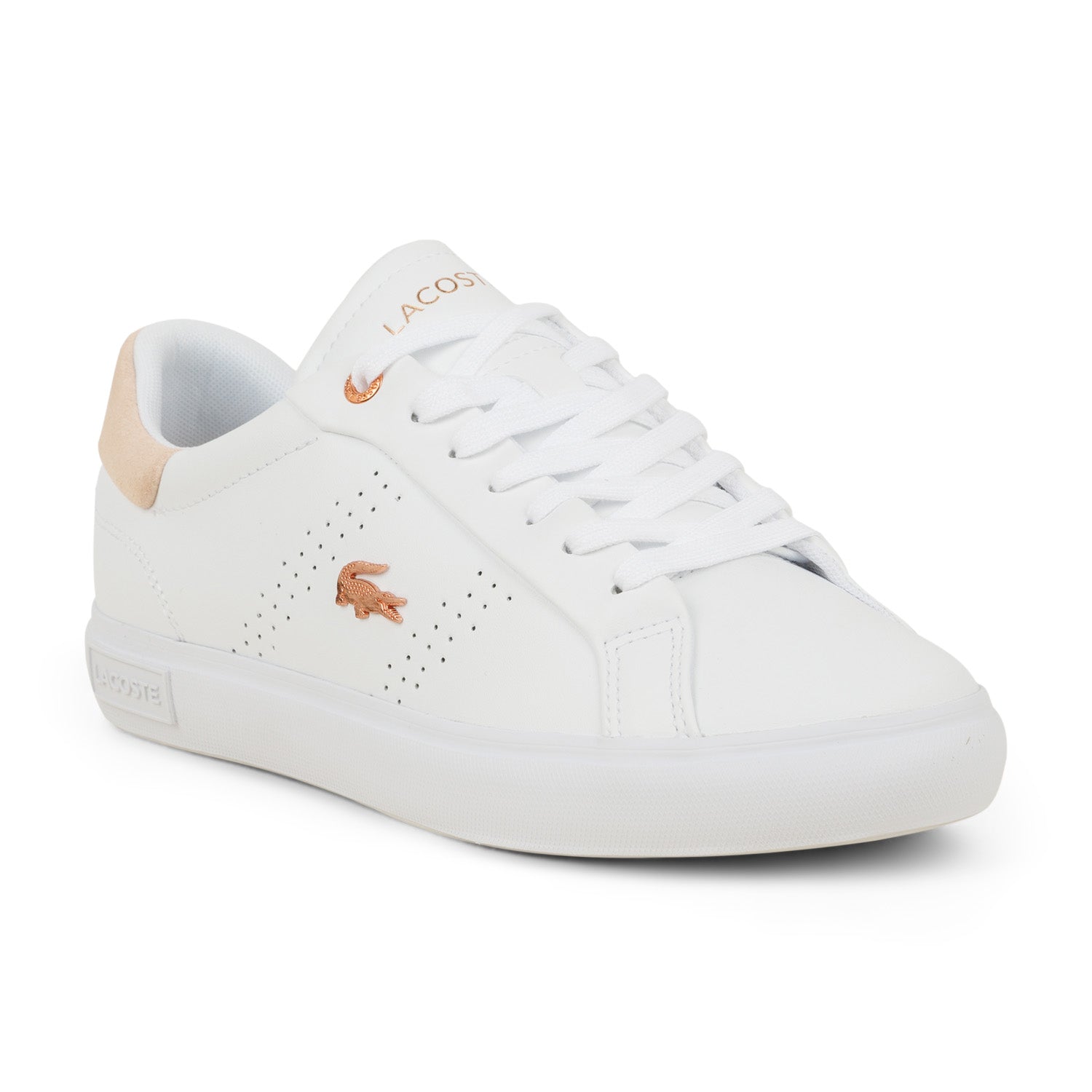 Baskets Femme LACOSTE POWER COURT Blanc