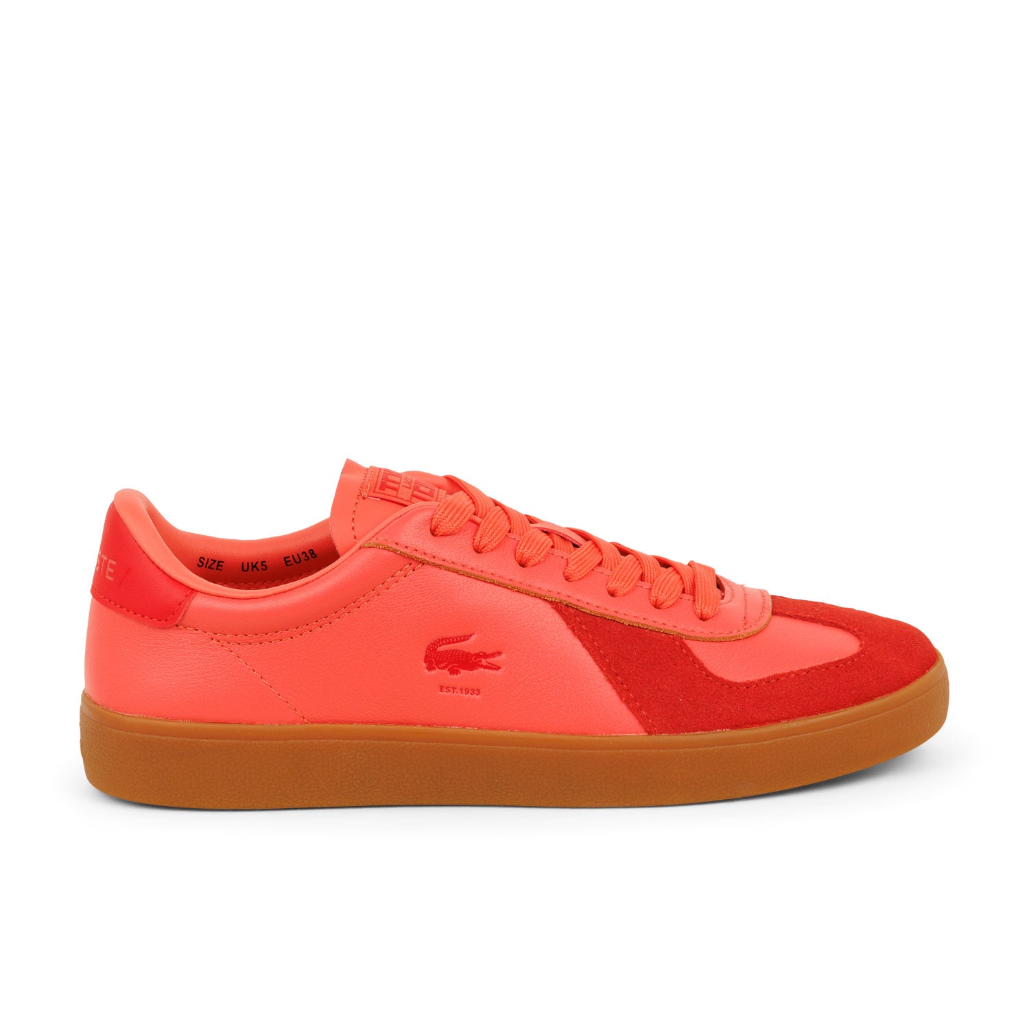 Baskets Femme LACOSTE BASESHOT PRO Rouge