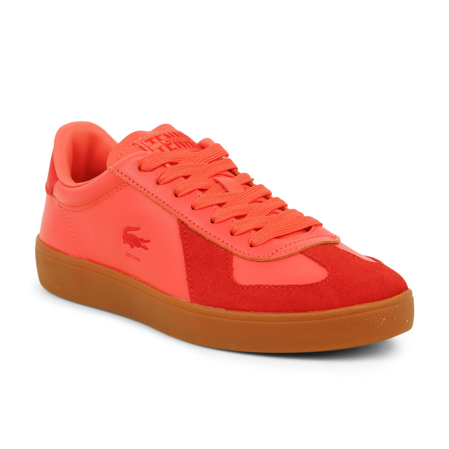Baskets Femme LACOSTE BASESHOT PRO Rouge