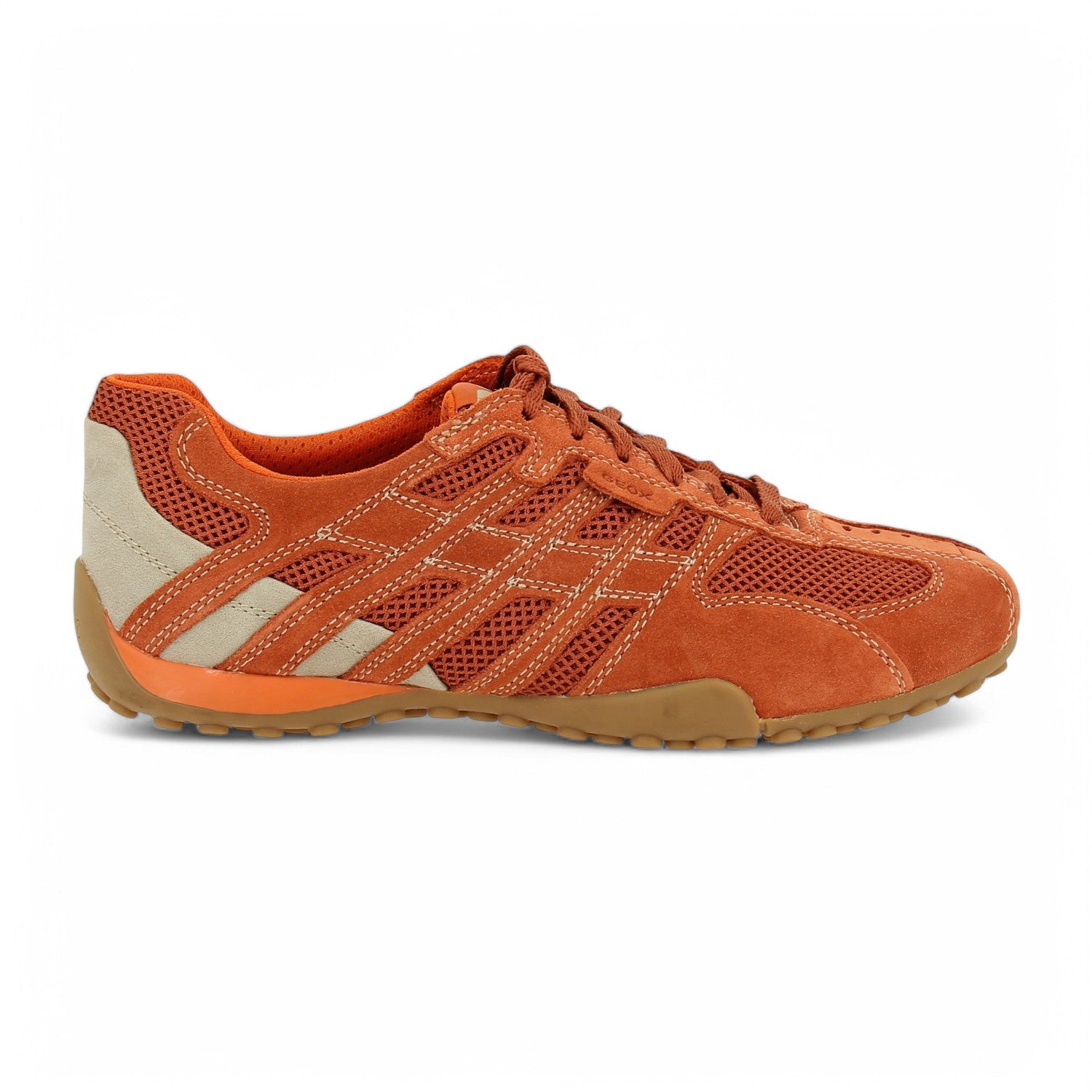 Baskets Homme GEOX U SNAKE ORIGINAL A Orange