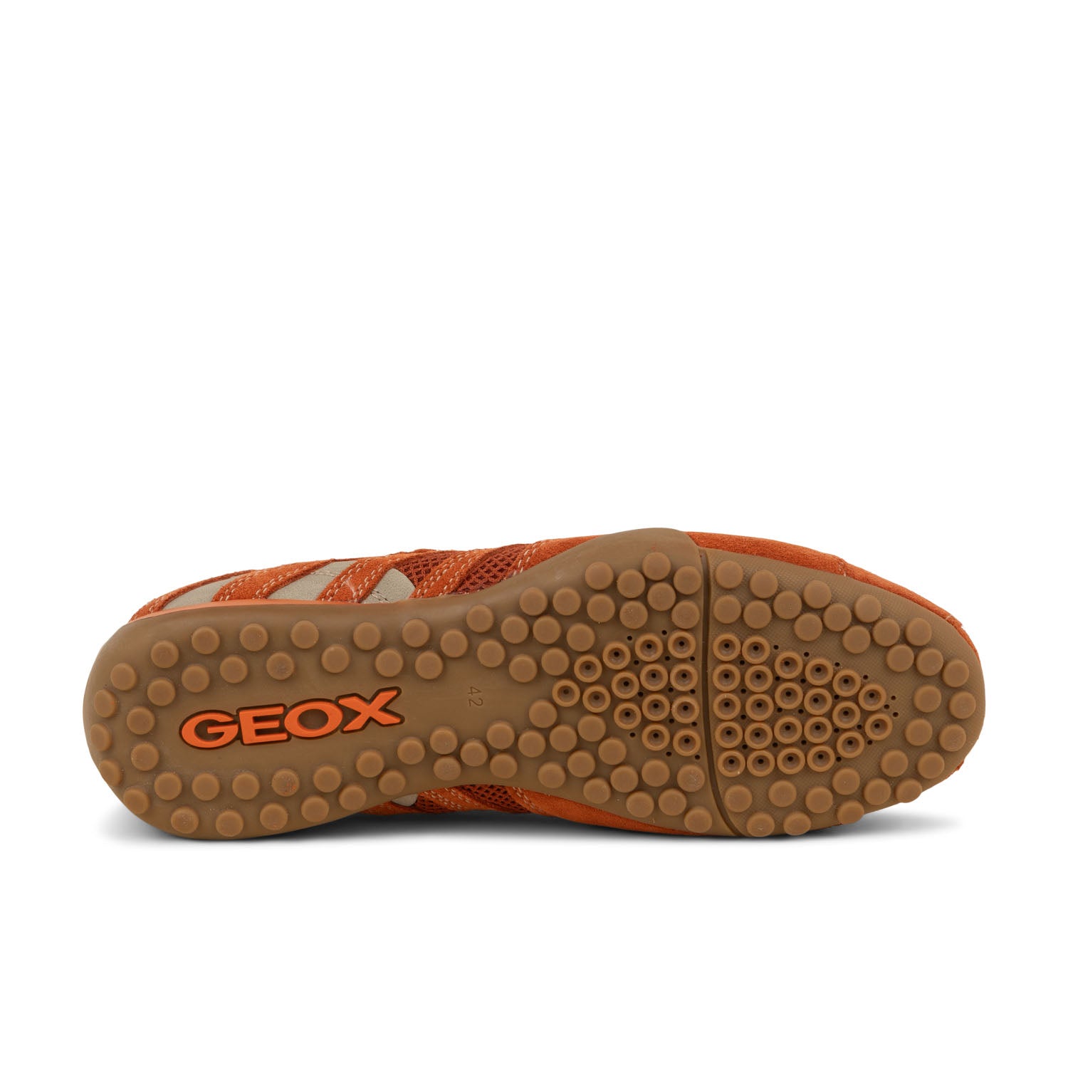 Baskets Homme GEOX U SNAKE ORIGINAL A Orange