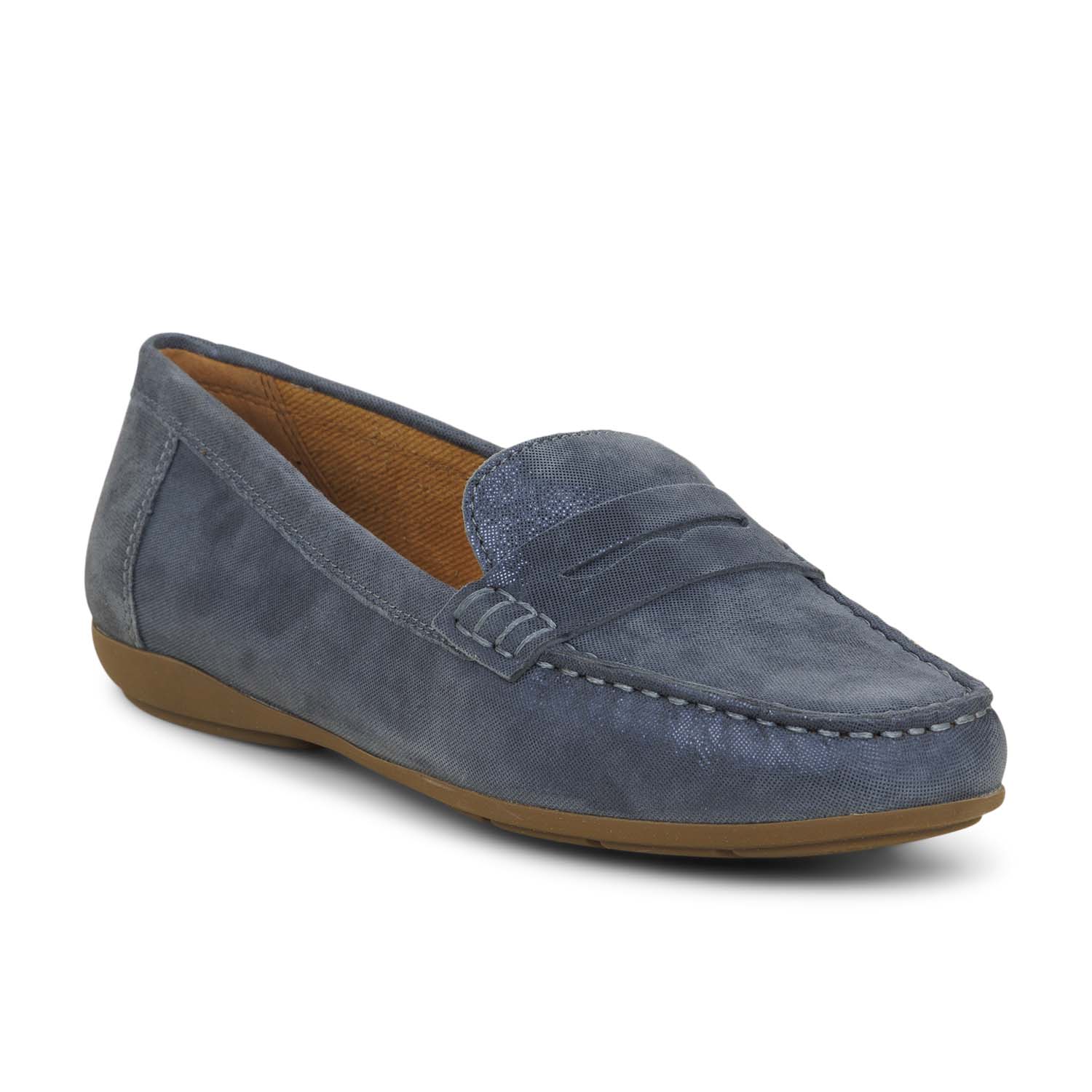 Mocassins Femme GEOX ANNYTAH Bleu