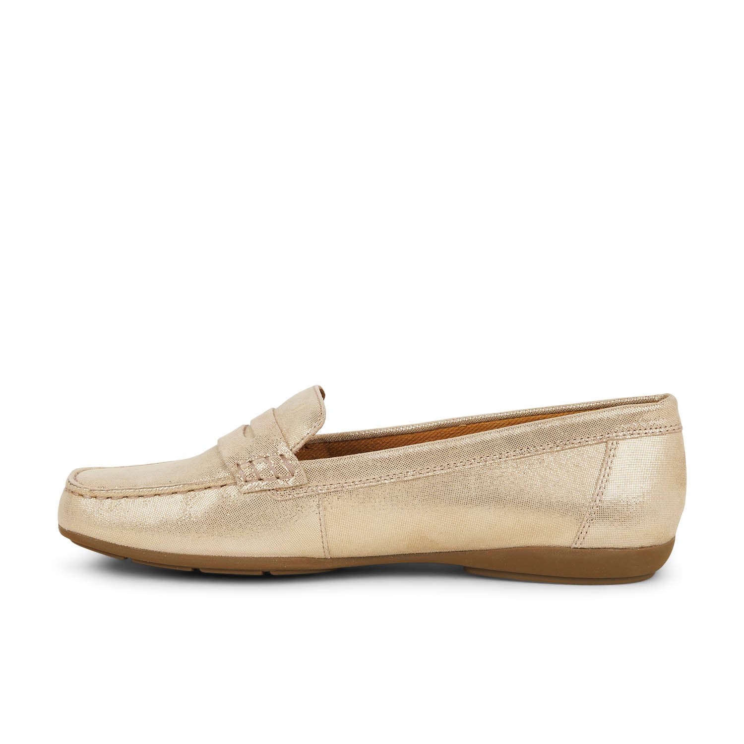 Mocassins Femme GEOX ANNYTAH Or/Bronze