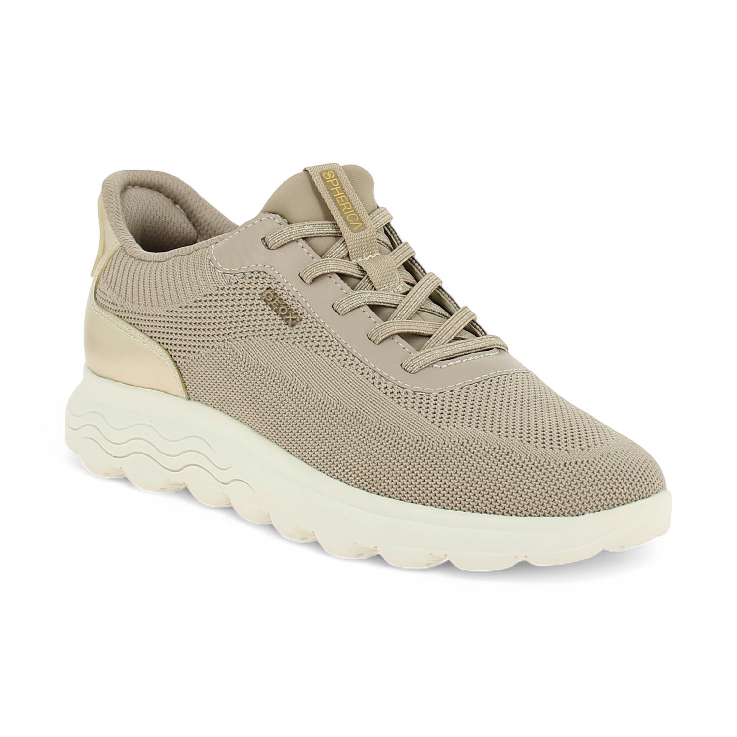 Baskets Femme GEOX D SPHERICA PLUS A Beige