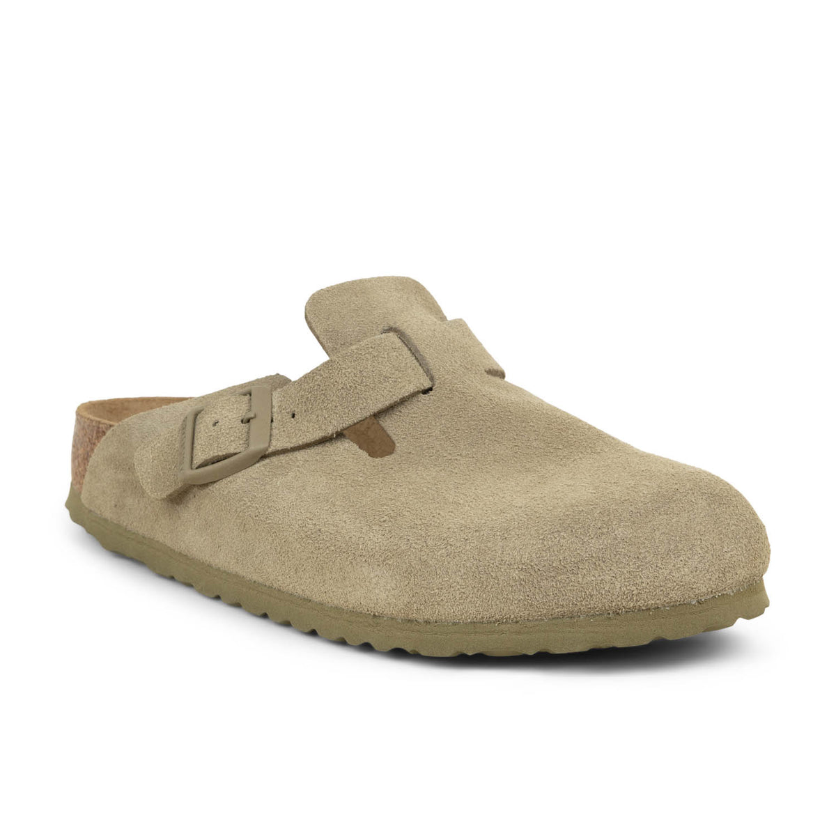 Mules Femme BIRKENSTOCK BOSTON Vert