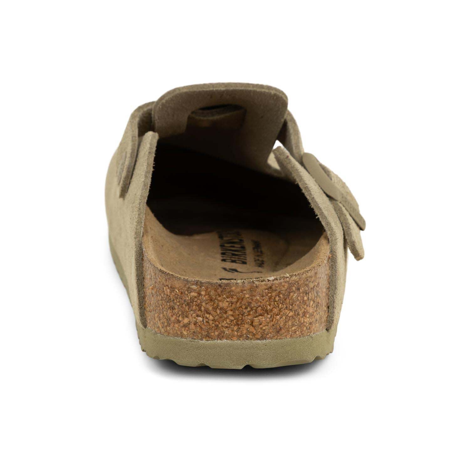 Mules Femme BIRKENSTOCK BOSTON Vert