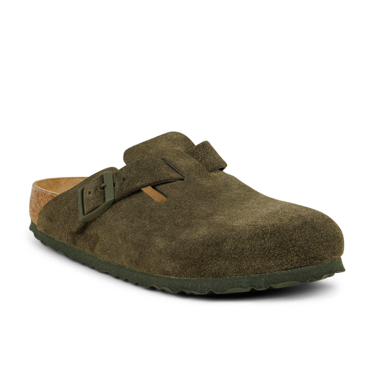 Mules Femme BIRKENSTOCK BOSTON Vert