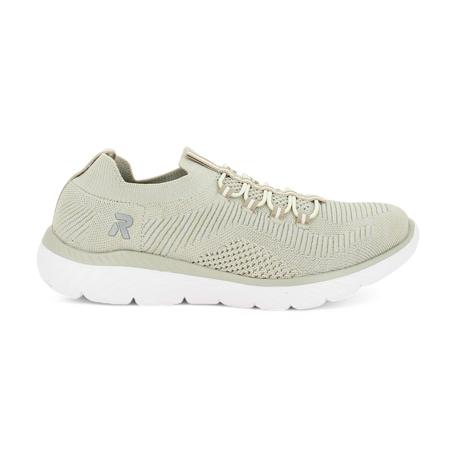Baskets Femme RIEKER M5074 - RIOA Beige