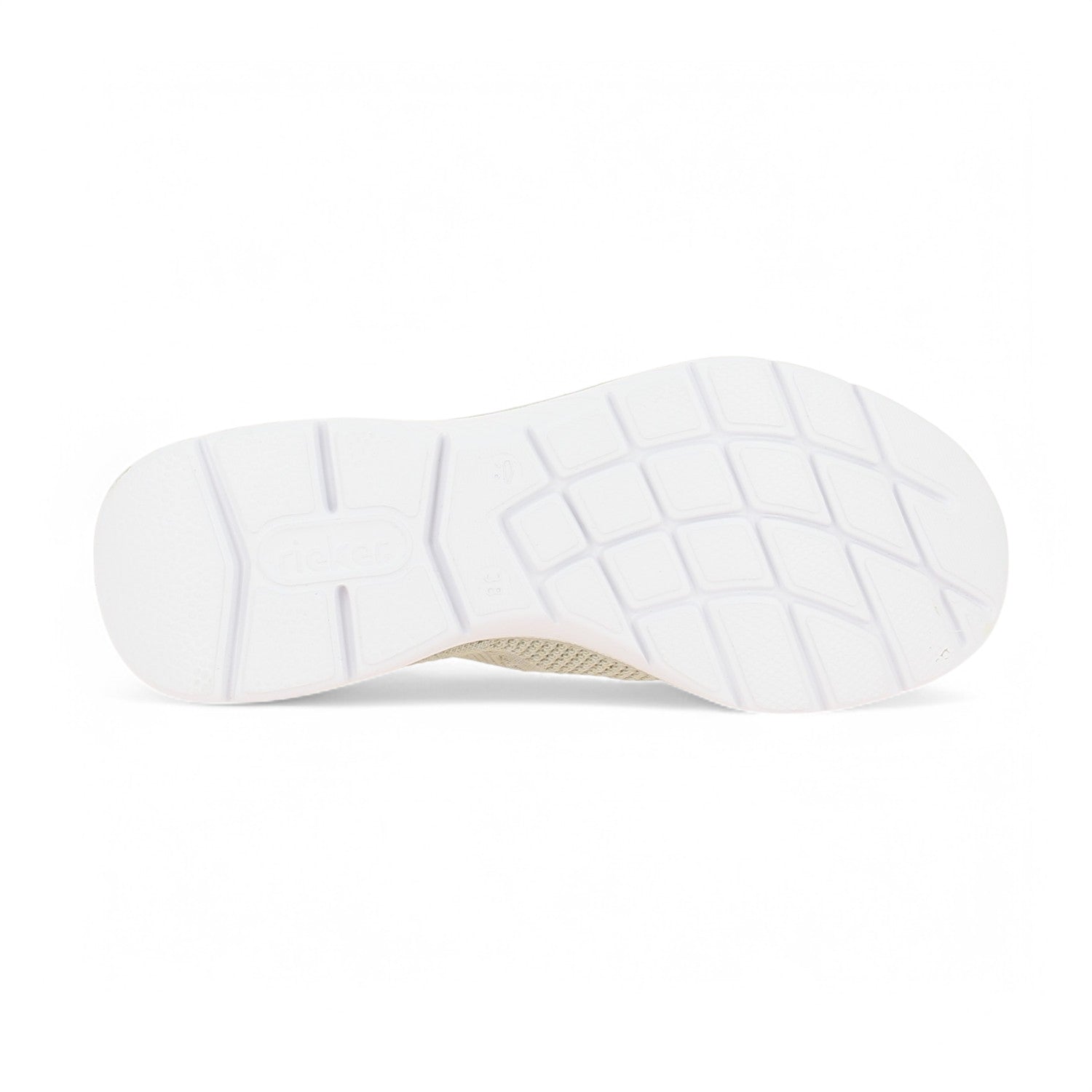 Baskets Femme RIEKER M5074 - RIOA Beige