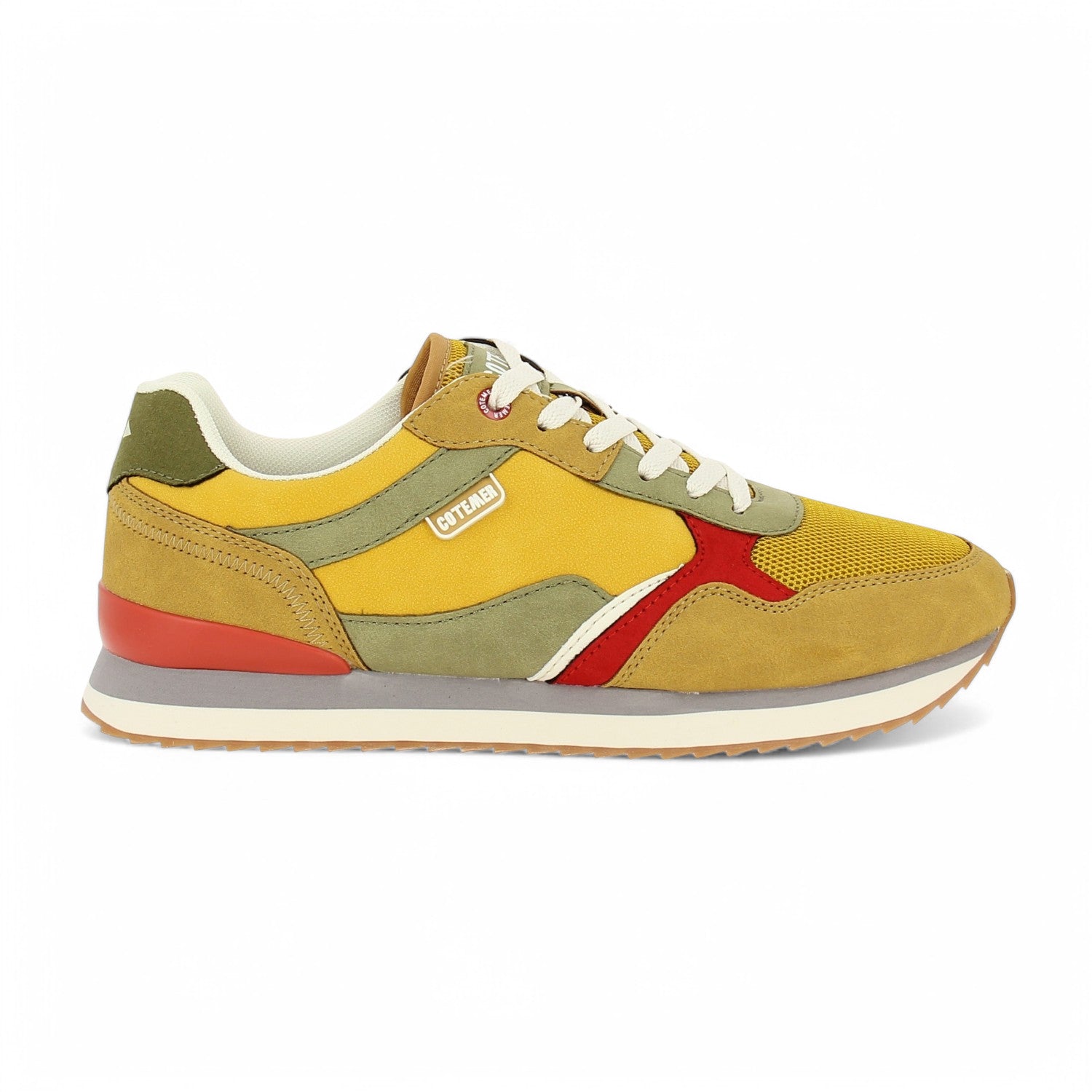Baskets Homme COTEMER COTE Jaune