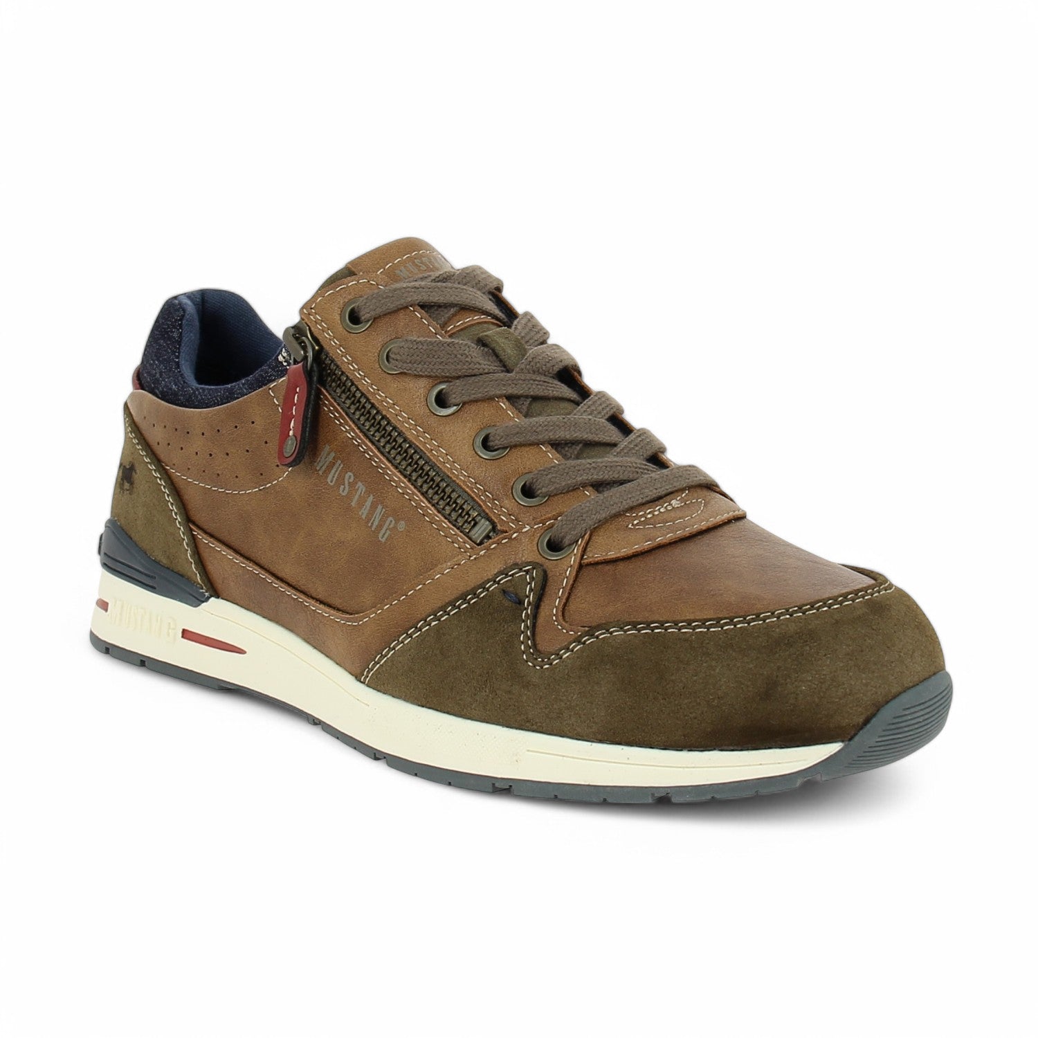 Baskets Homme MUSTANG MUTYLA Marron