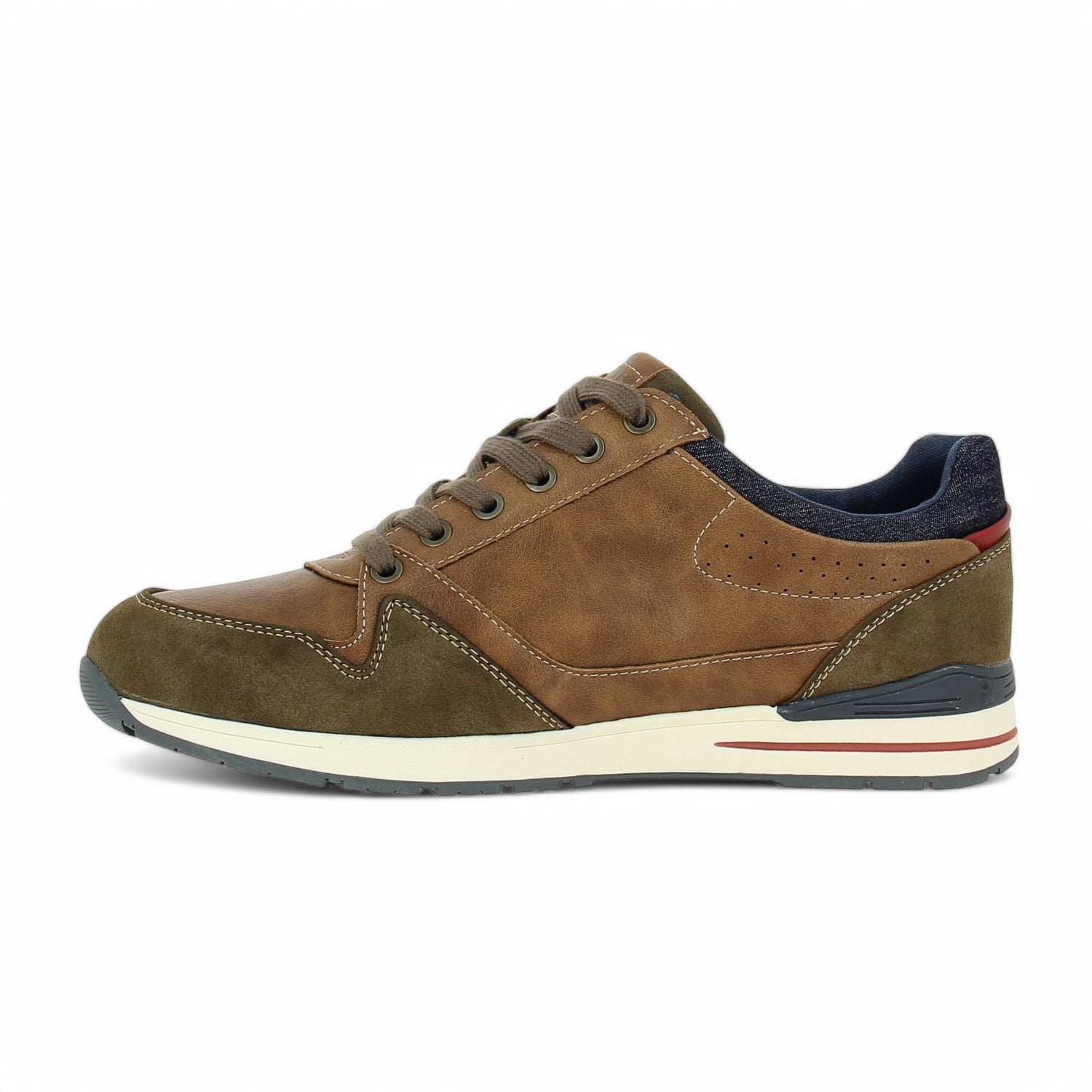 Baskets Homme MUSTANG MUTYLA Marron
