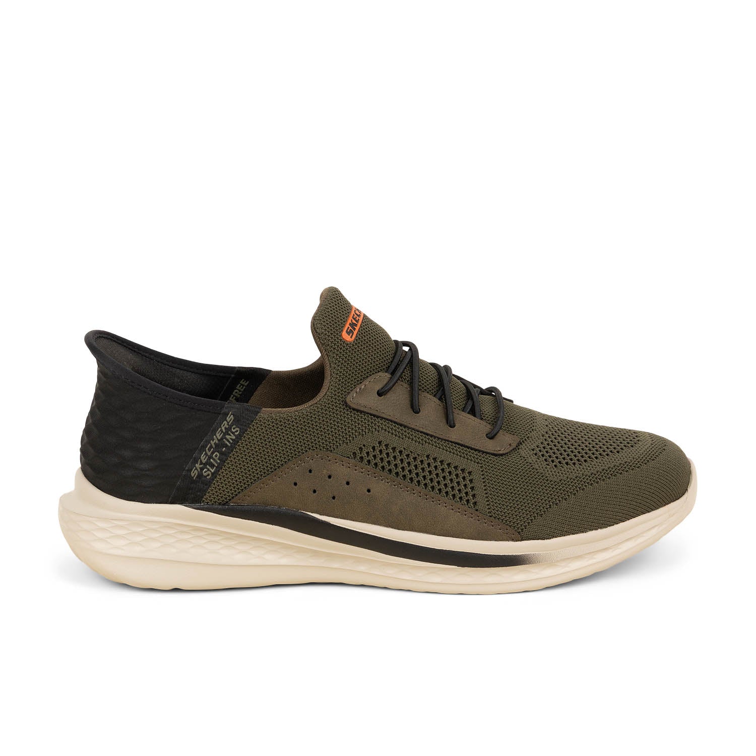 Baskets Homme SKECHERS SLADE COHEN Kaki