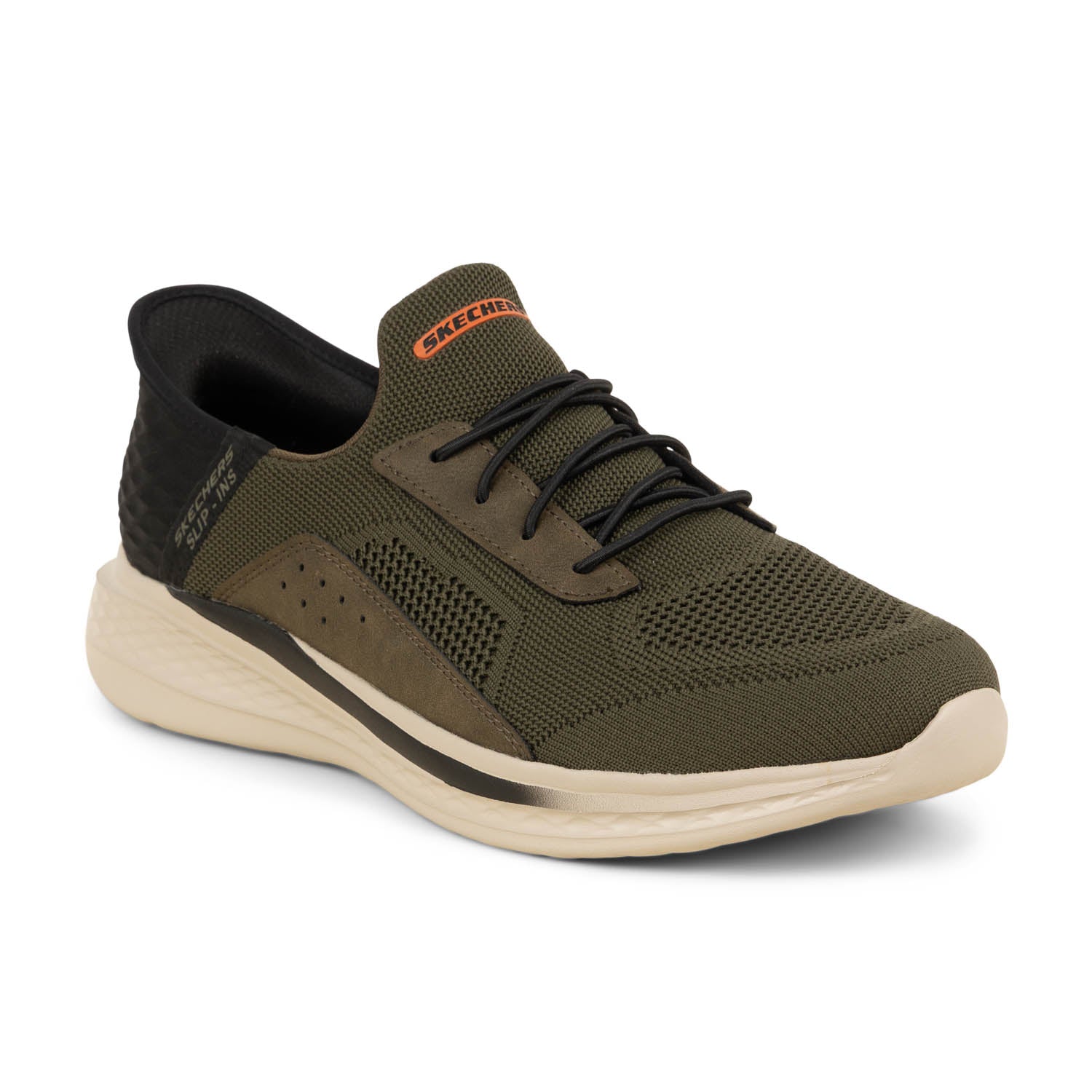 Baskets Homme SKECHERS SLADE COHEN Kaki