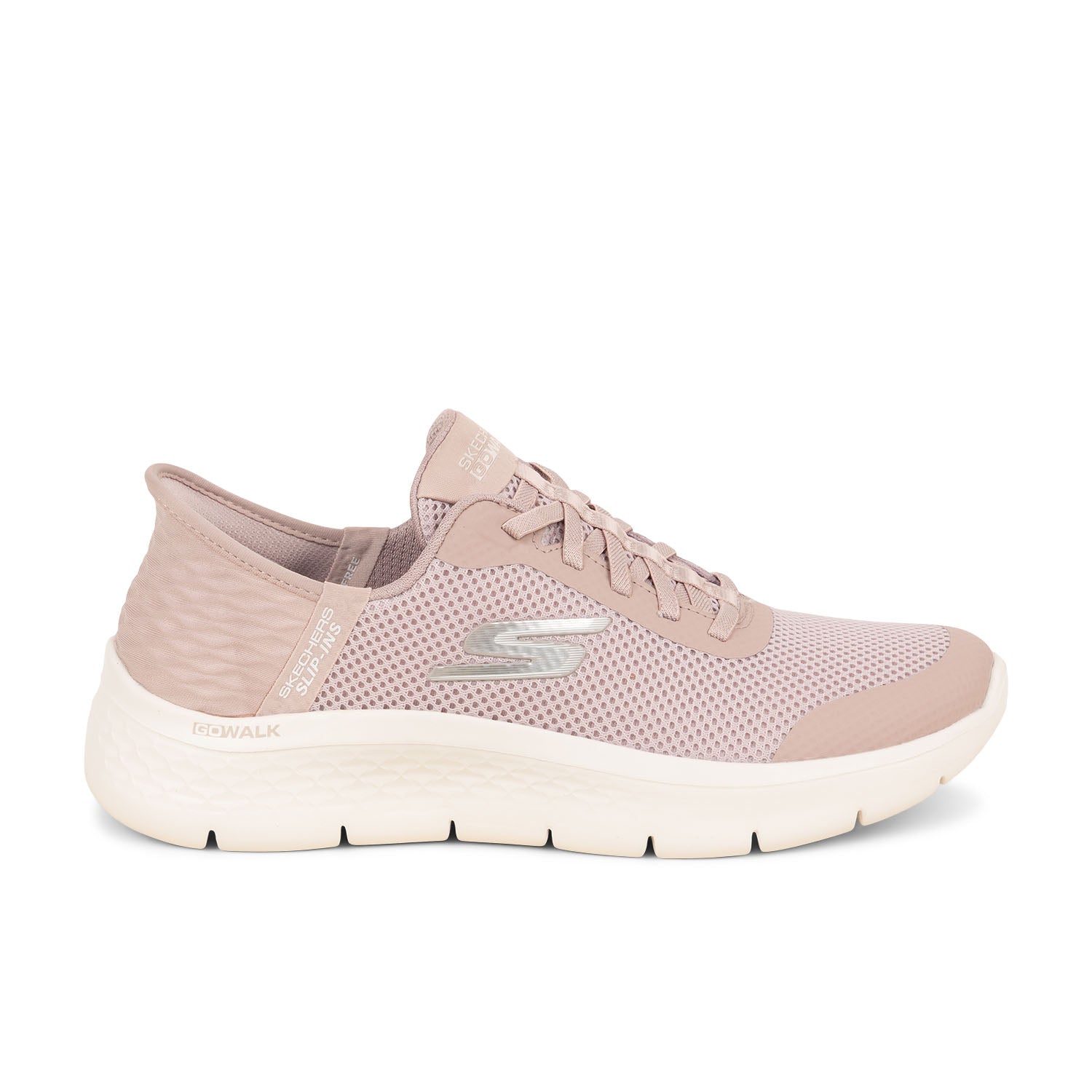 Baskets Femme SKECHERS GO WALK FLEX Rose