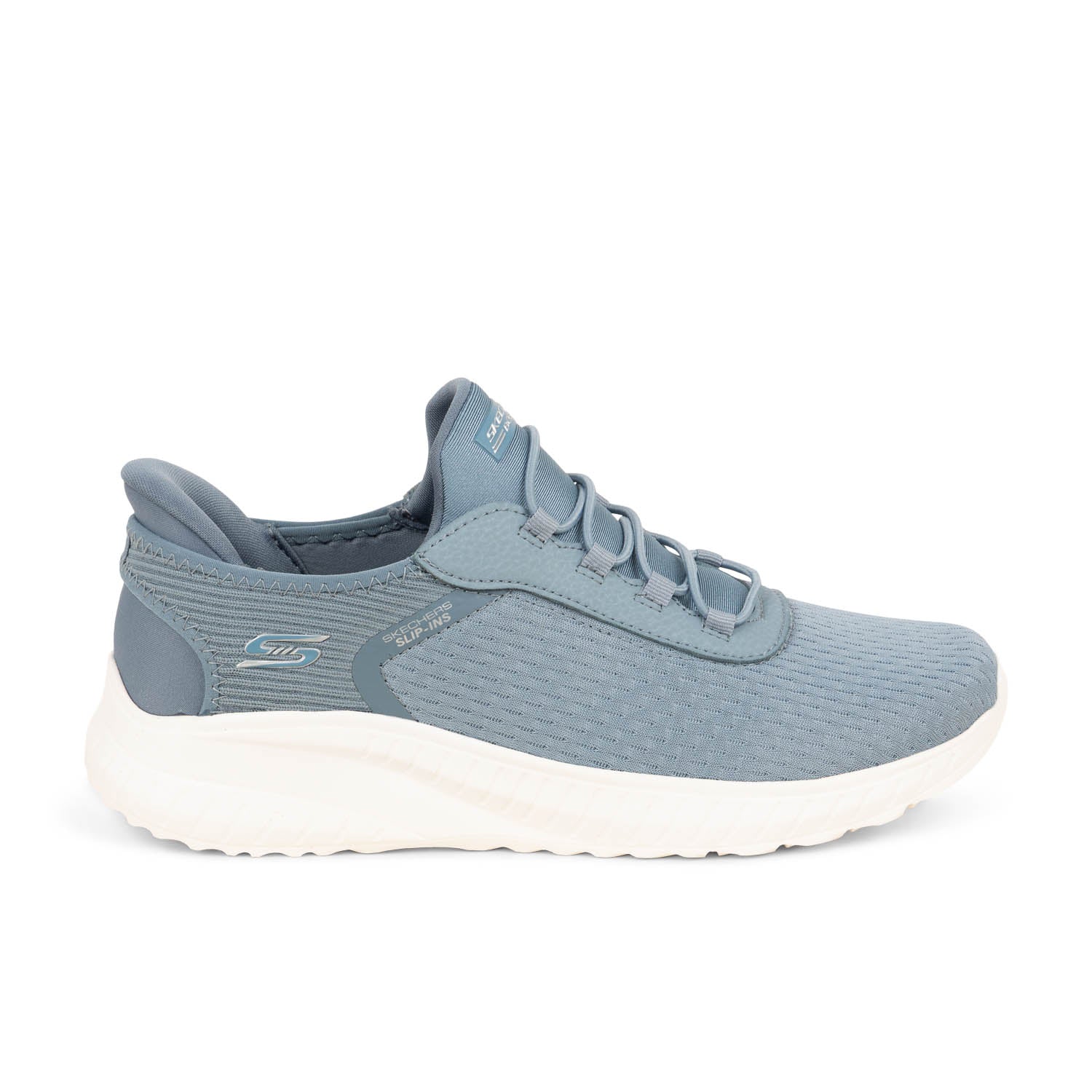 Baskets Femme SKECHERS BOBS SQUAD Bleu