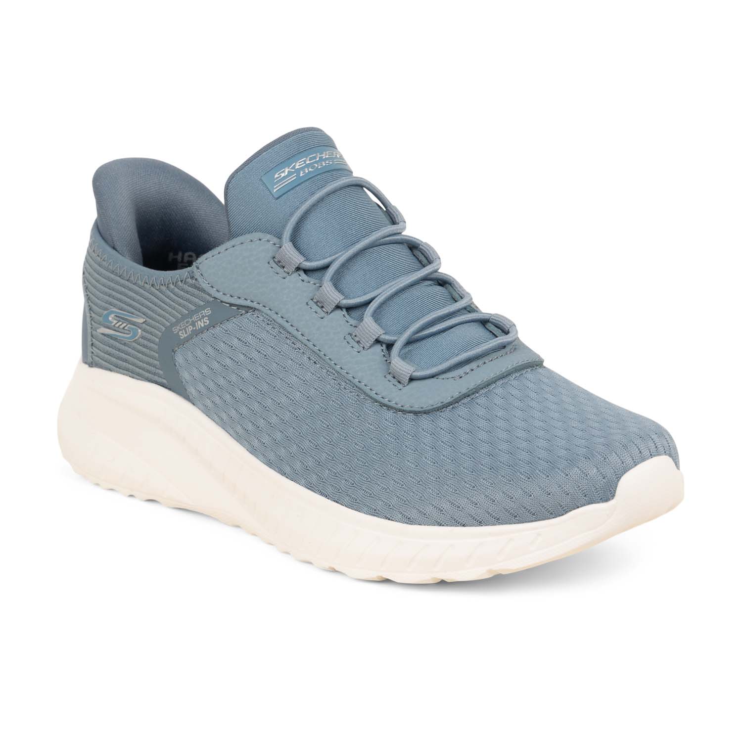 Baskets Femme SKECHERS BOBS SQUAD Bleu