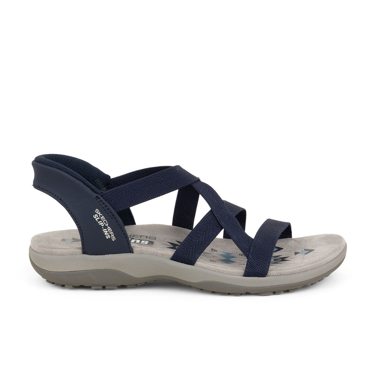 Sandales Femme SKECHERS REGGAE SLIM STRETCH FLEX Bleu