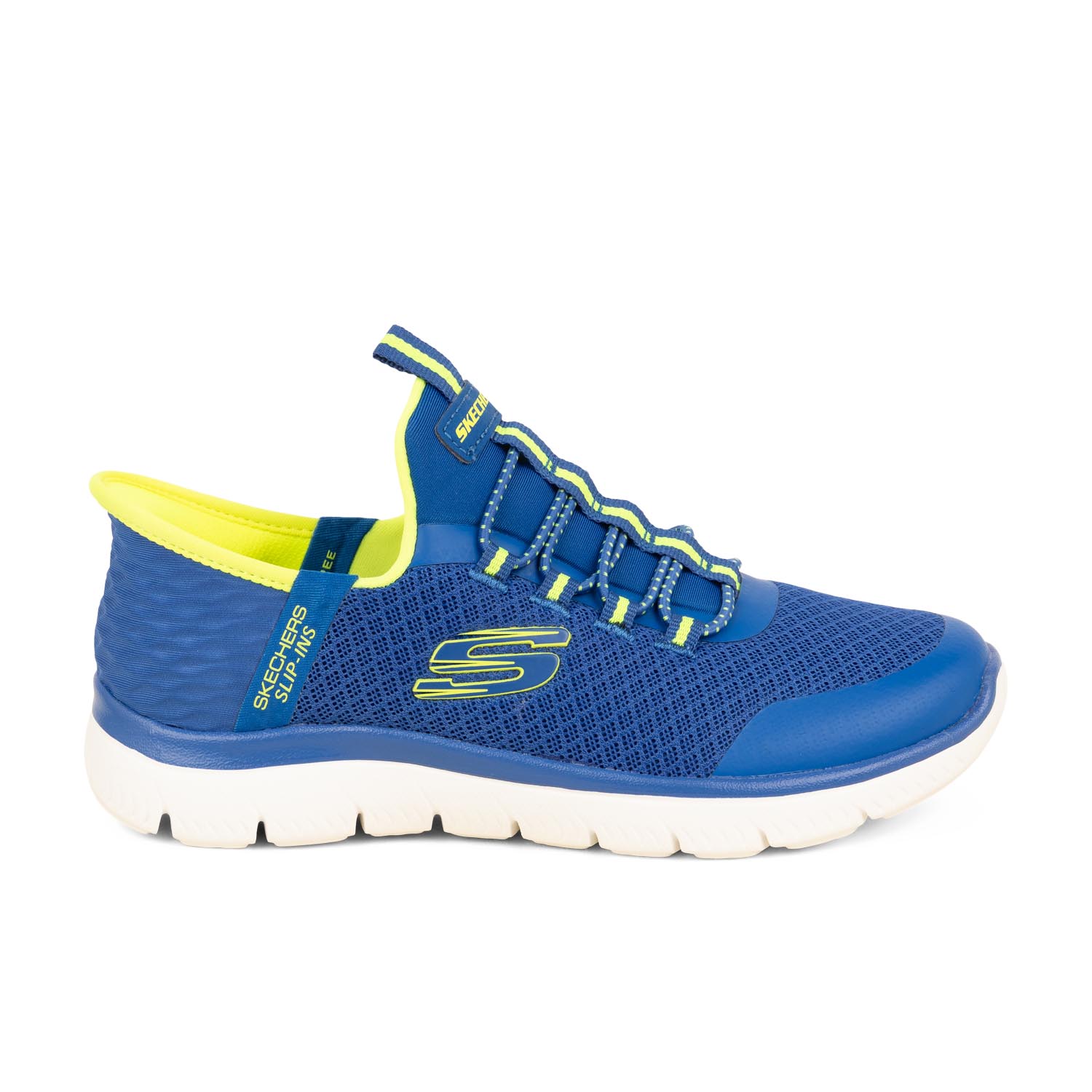 Baskets Enfant SKECHERS SUMMITS Bleu