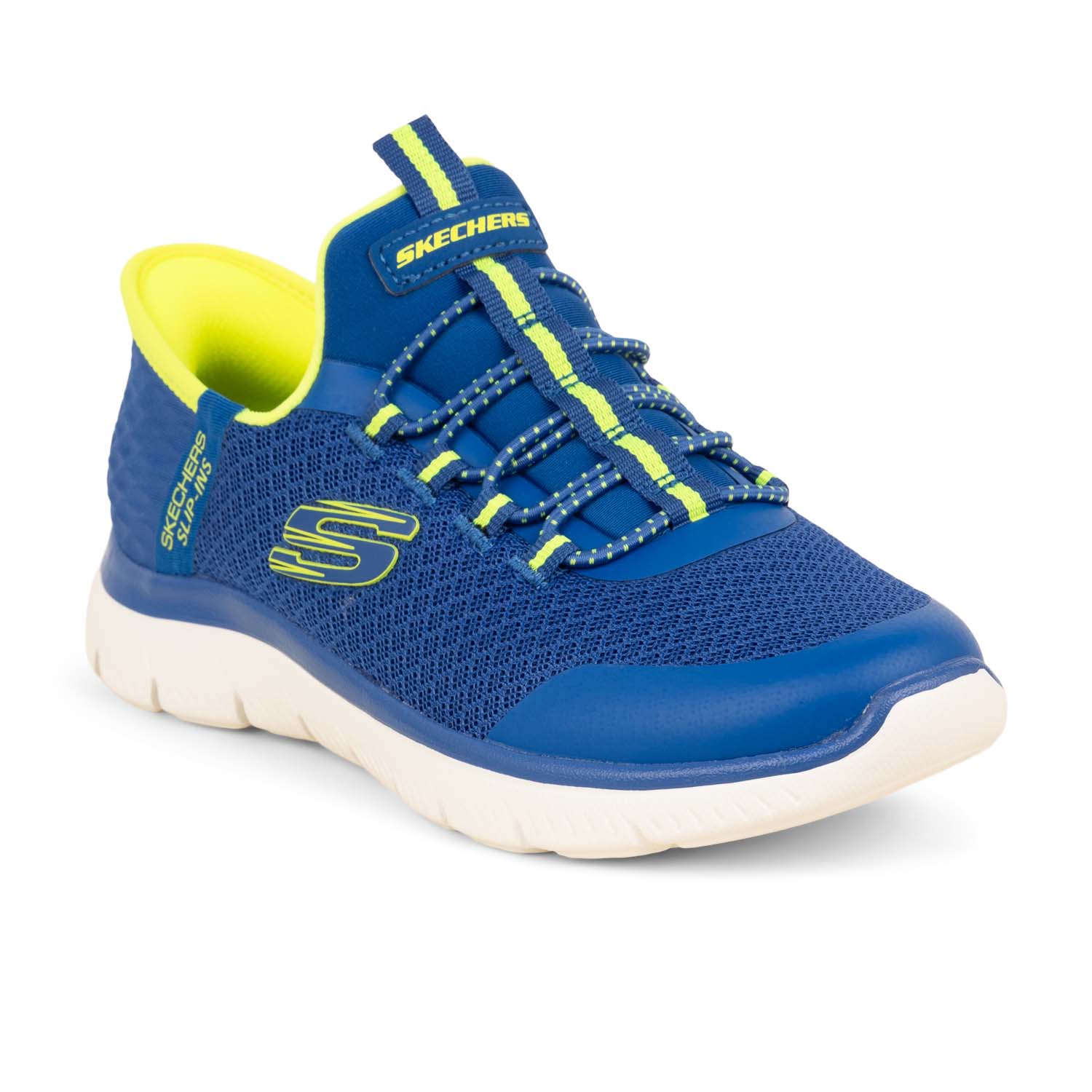 Baskets Enfant SKECHERS SUMMITS Bleu