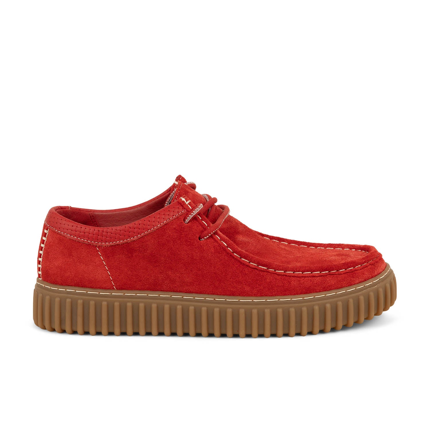 Derbies et Richelieus Homme CLARKS TORHILL LOW Rouge