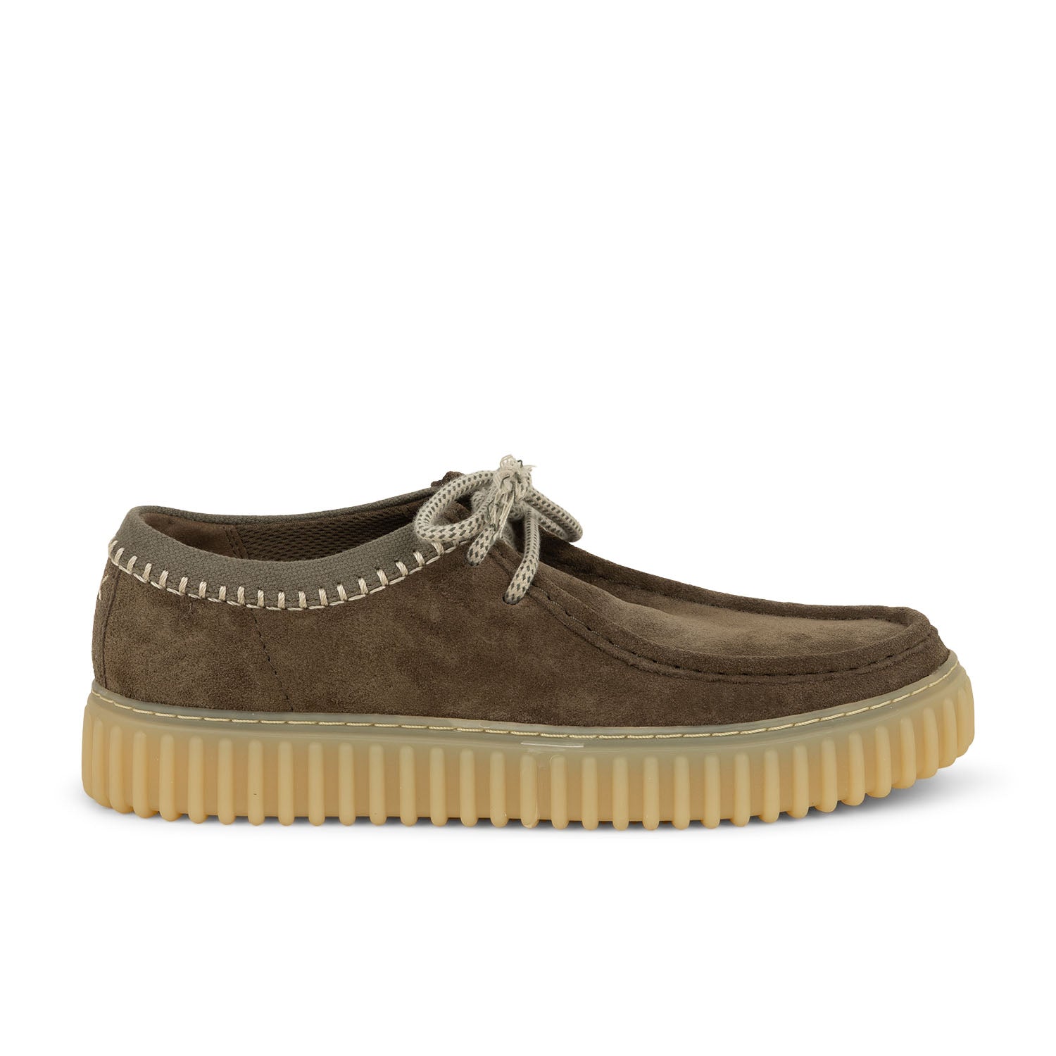 Derbies et Richelieus Homme CLARKS TORHILL LOW Vert