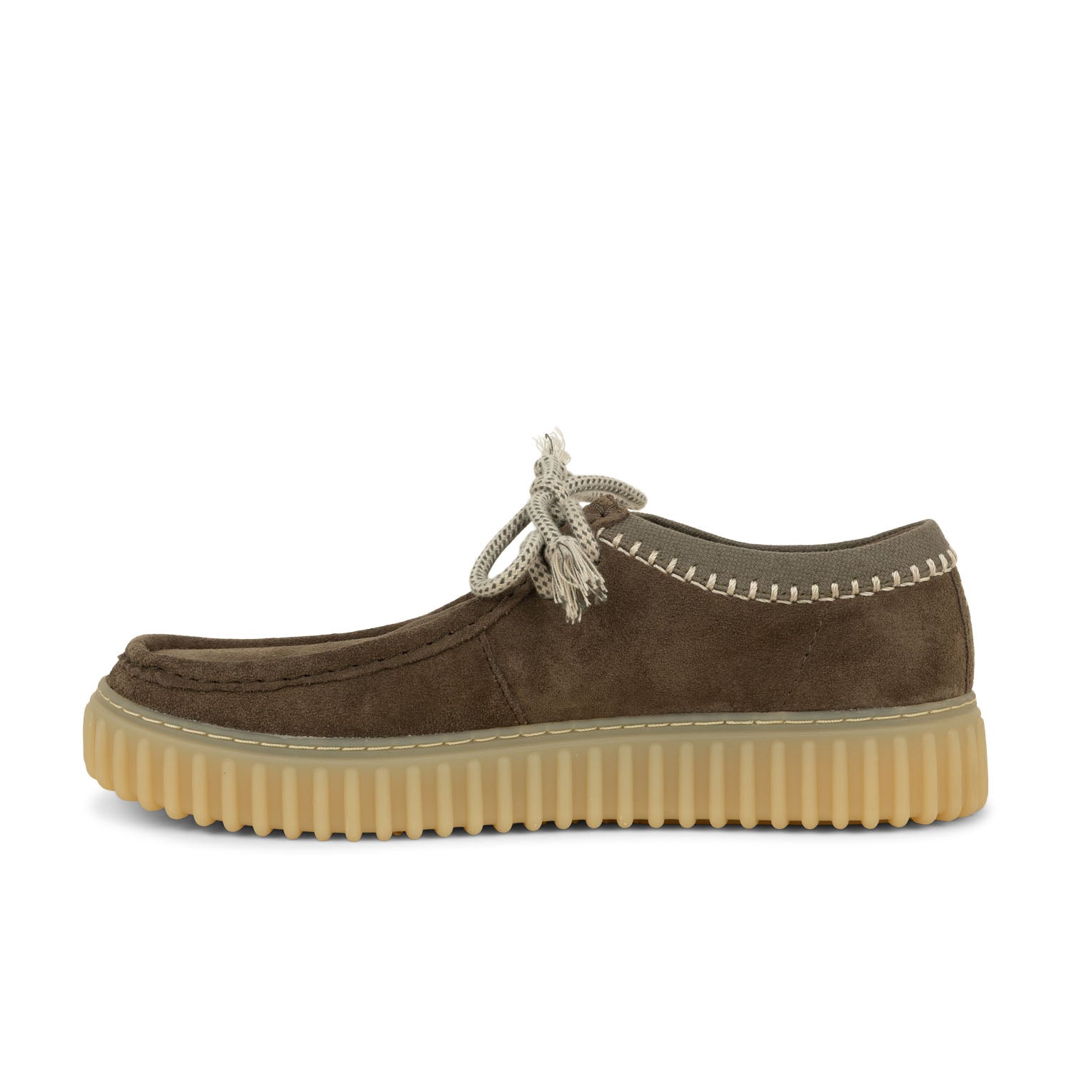 Derbies et Richelieus Homme CLARKS TORHILL LOW Vert