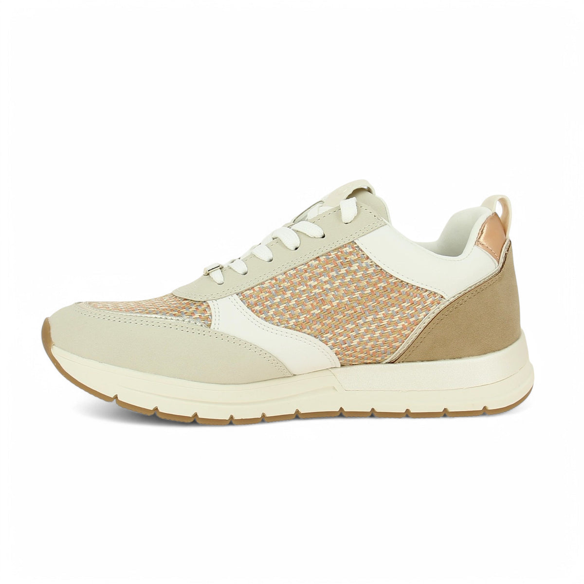 Baskets Femme TAMARIS TABRIA Beige