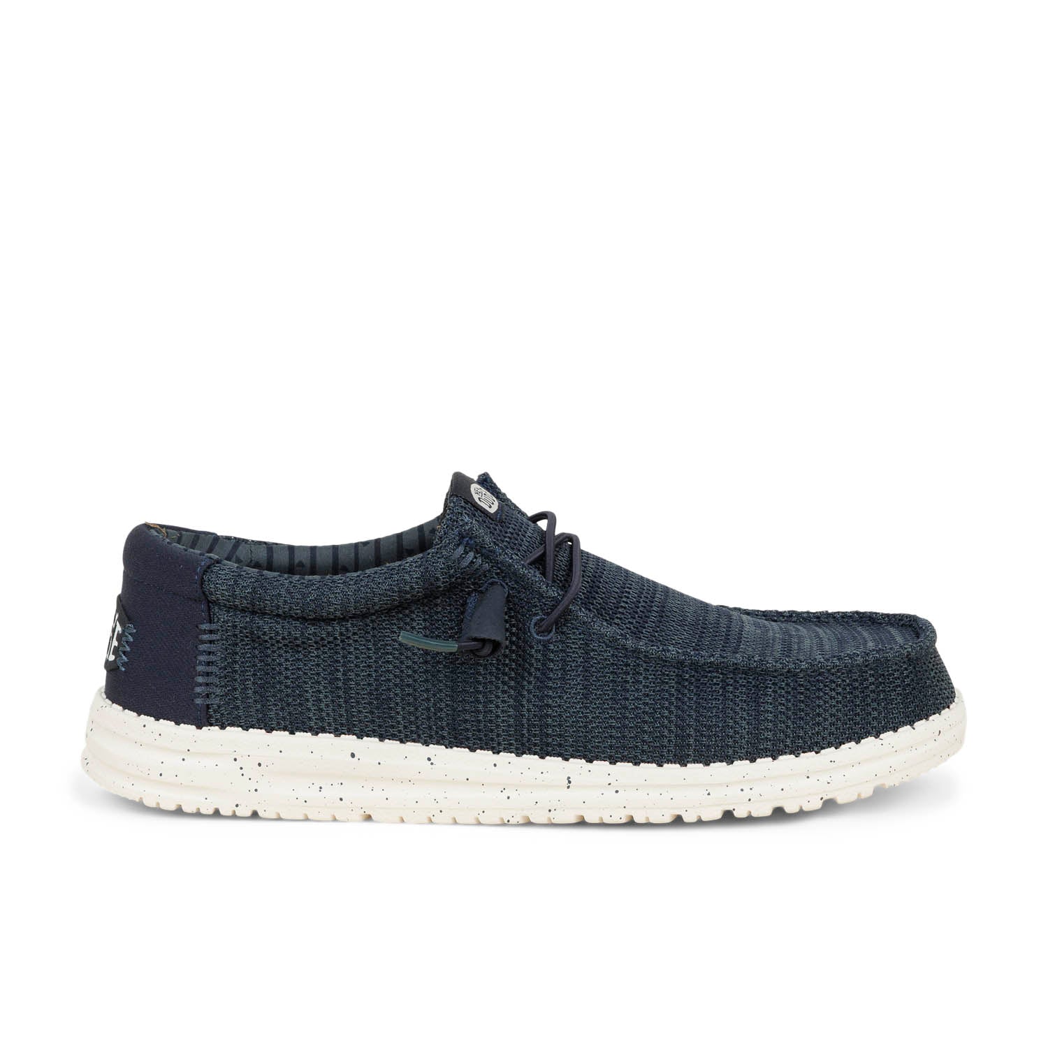 Chaussures bateau Homme HEYDUDE WALLY STRECH SOCKS Bleu